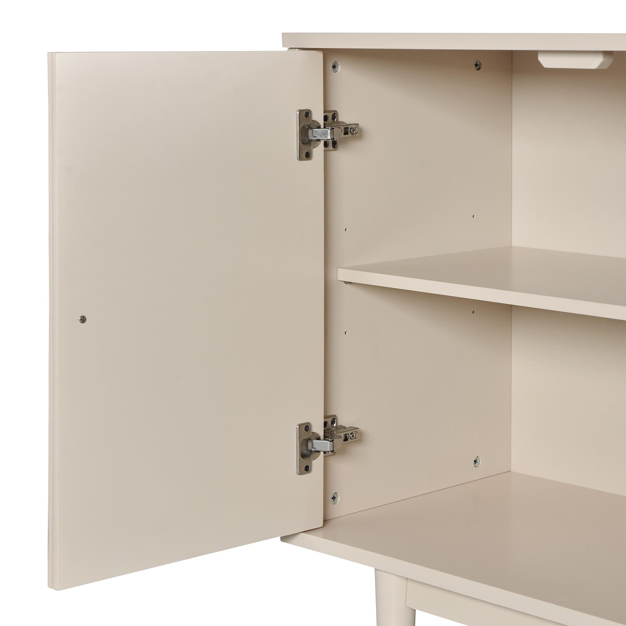Dovelina Trexms Rectangular Sideboard, Beige, large