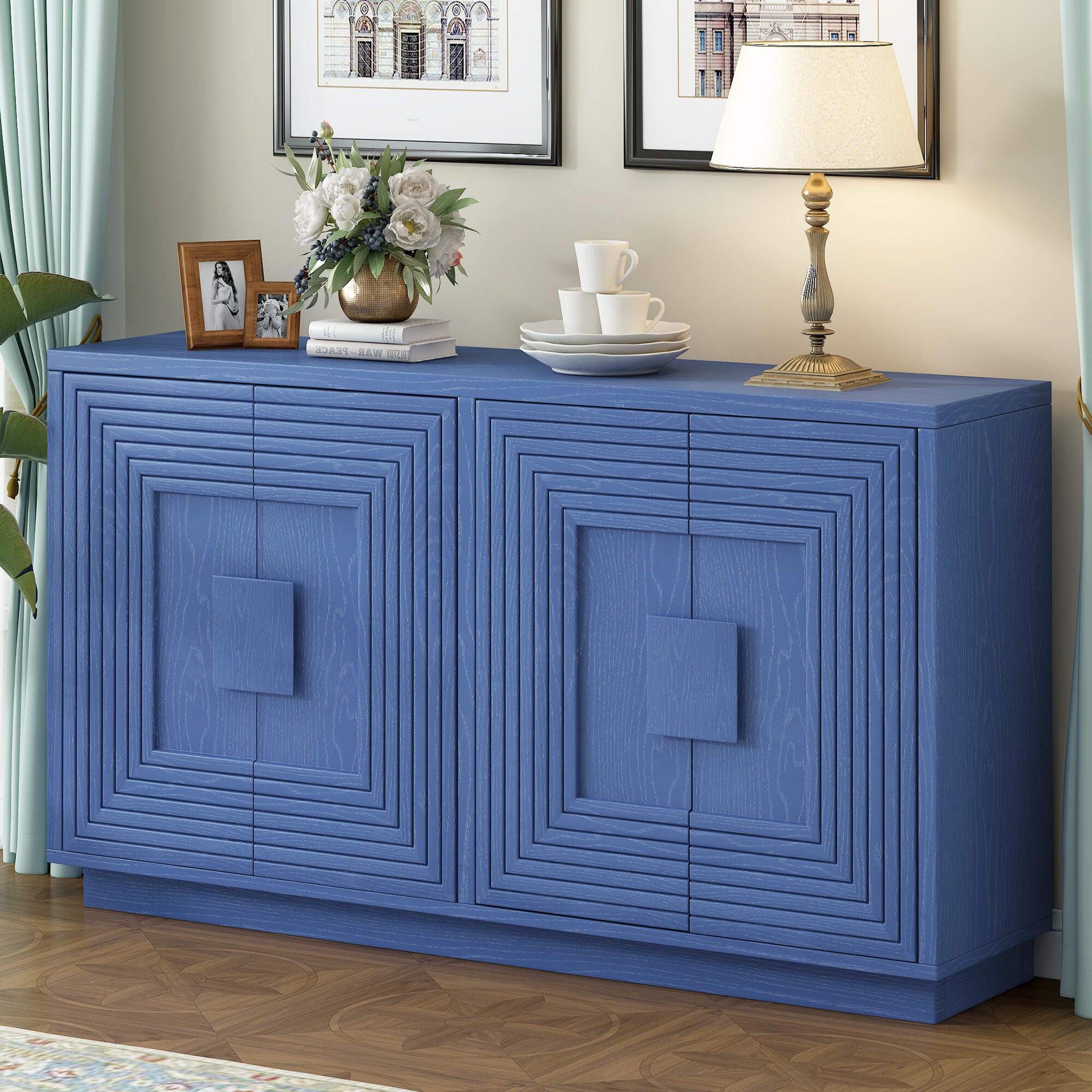 Dovelina Trexms Distressed Sideboard | Ashley