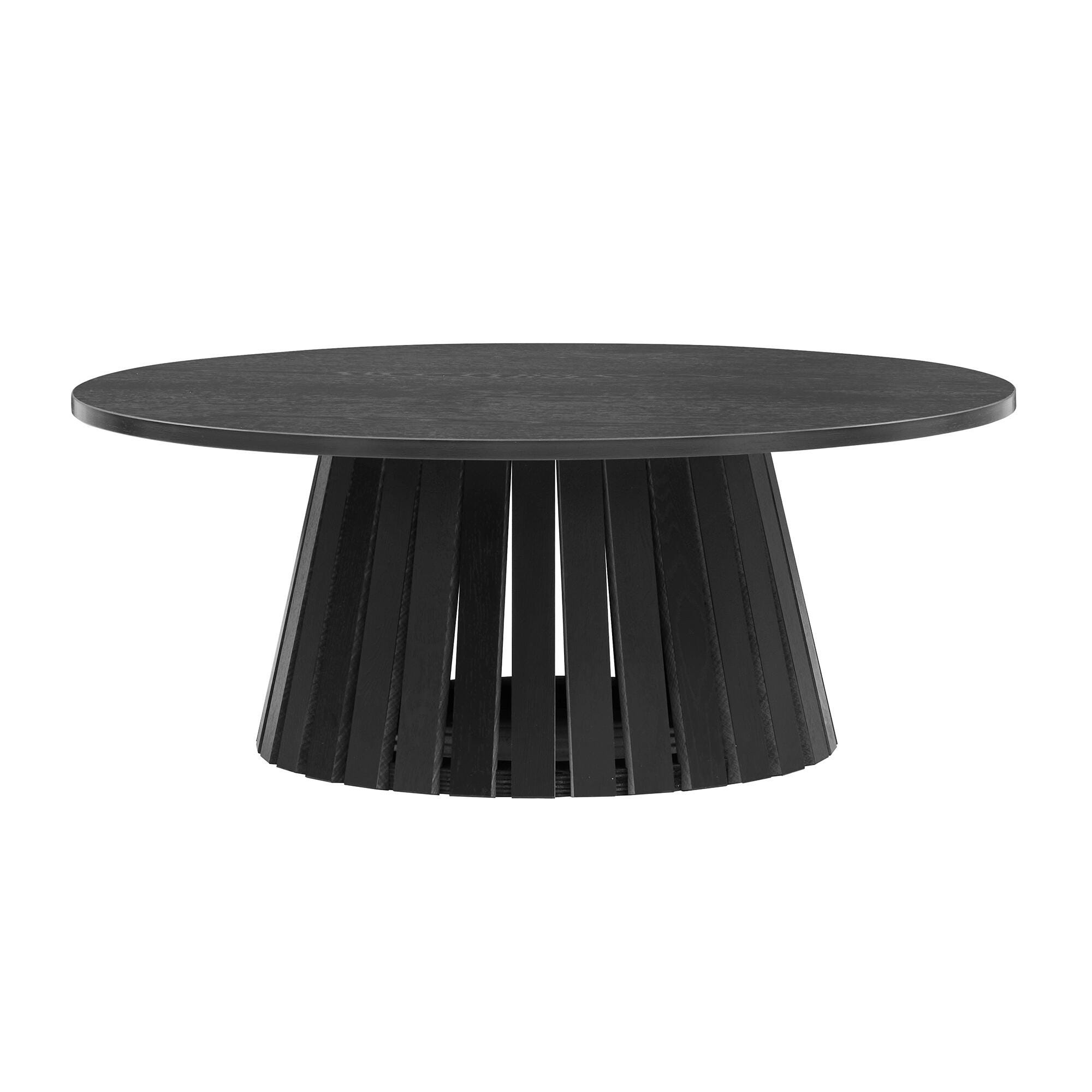 Manhattan Comfort Layla Coffee Table, Black, large