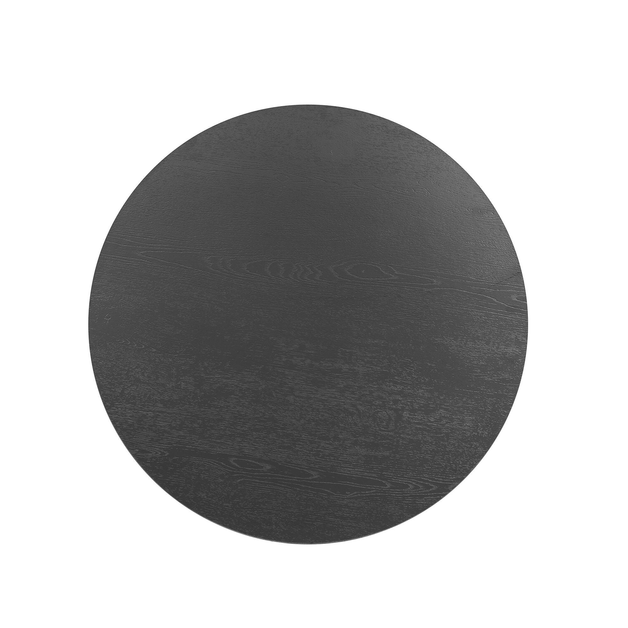 Manhattan Comfort Layla Coffee Table, Black, large