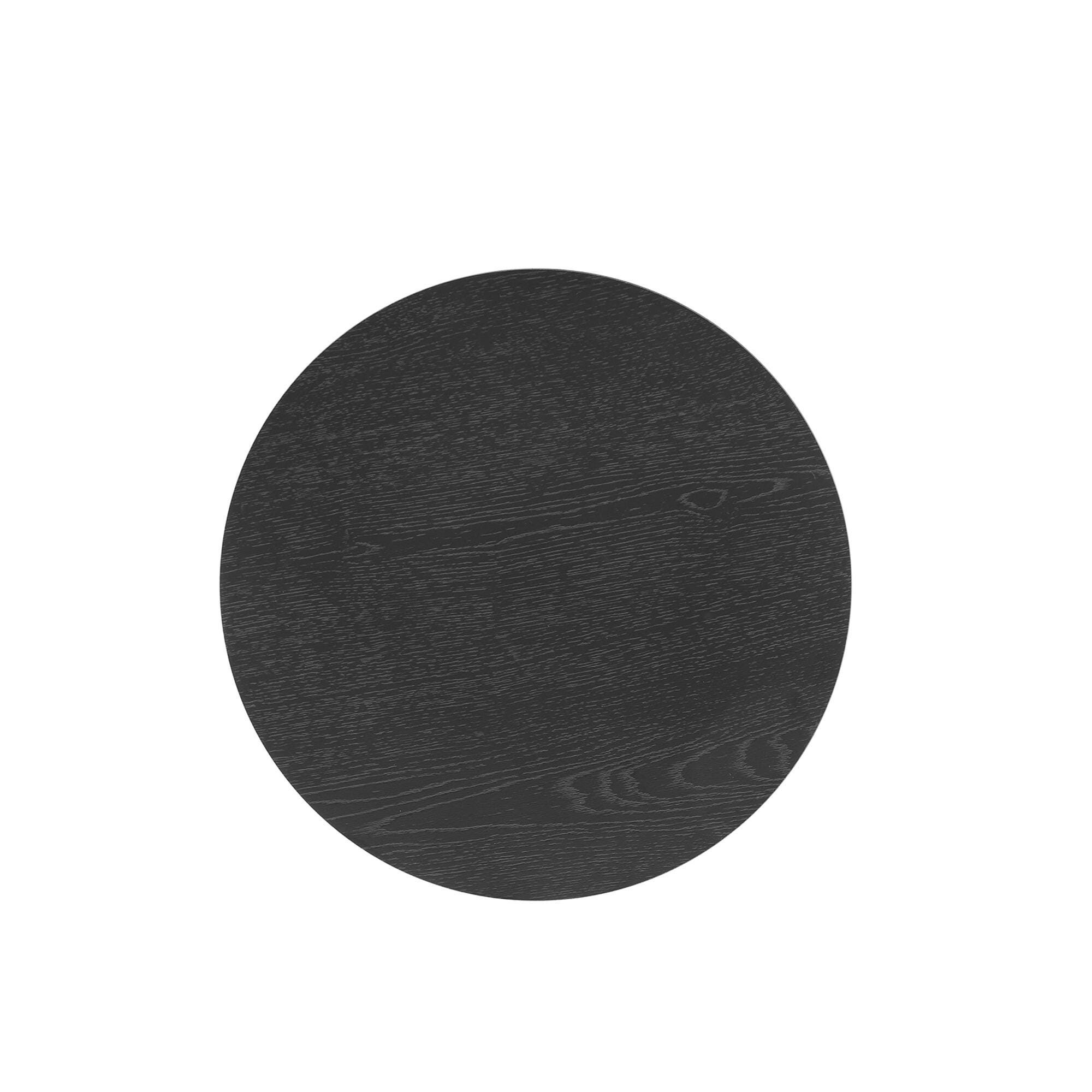 Manhattan Comfort Layla End Table, Black, large