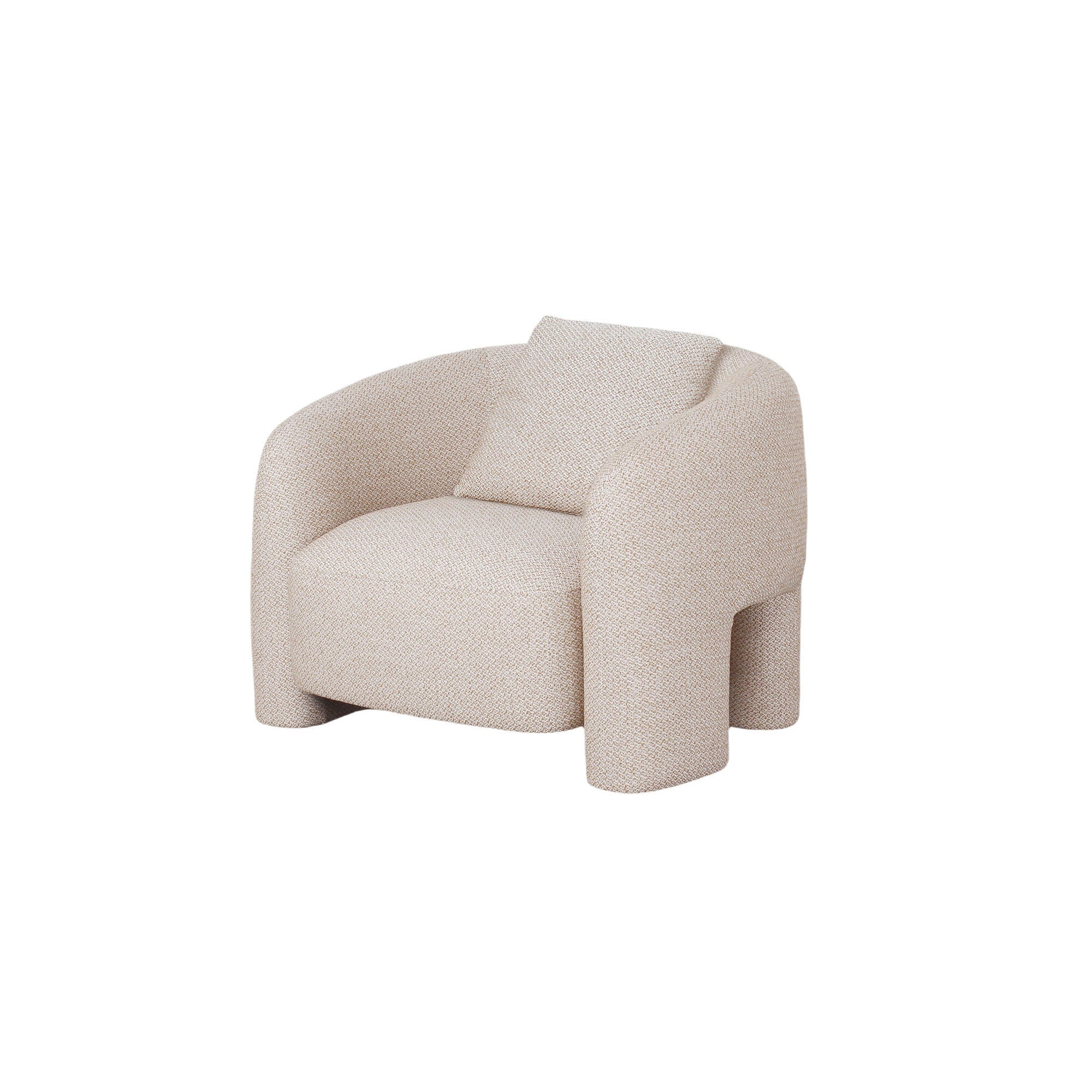 Manhattan Comfort Sylvia Accent Chair, Gold Dust, large