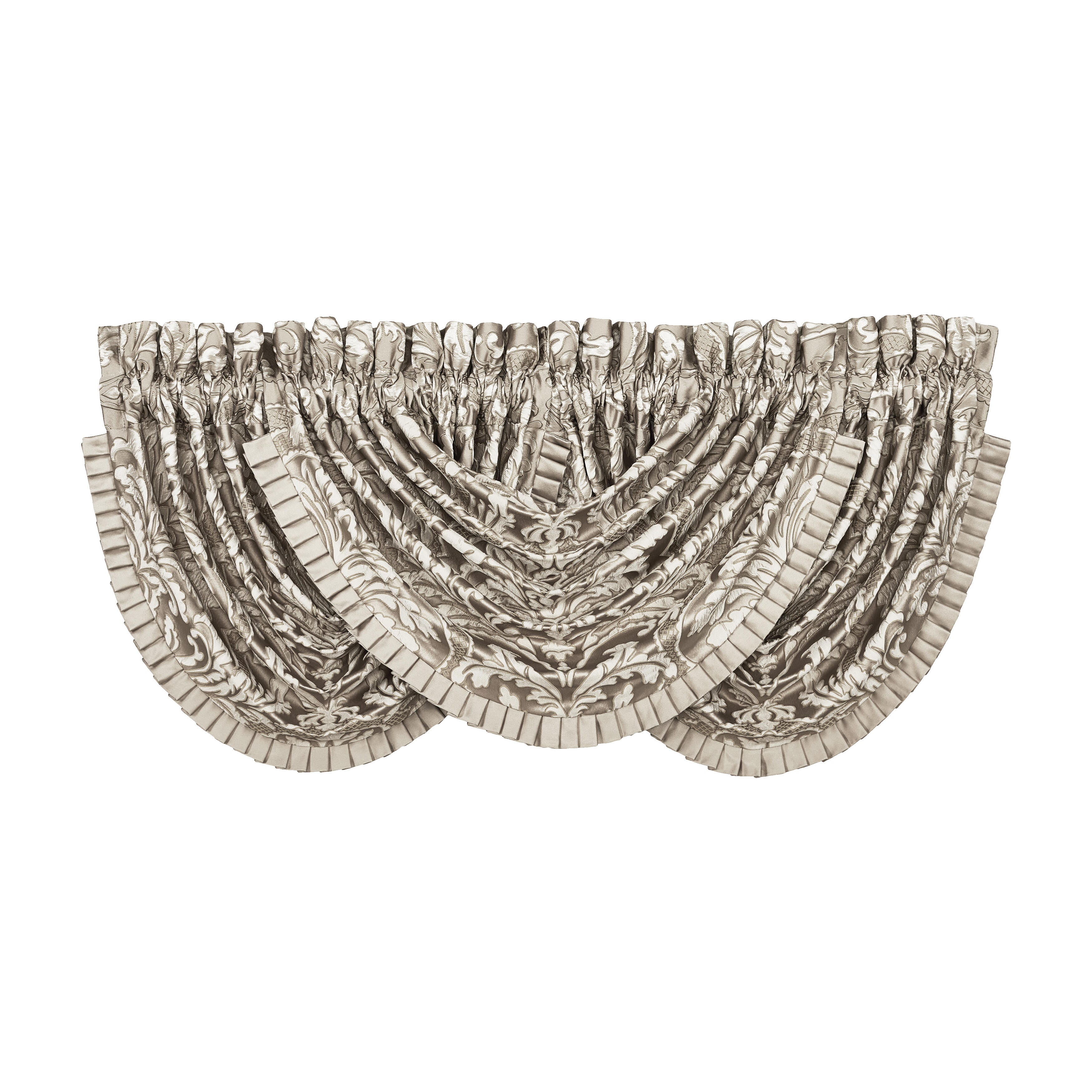 J. Queen New York Brunello Waterfall Valance, , large
