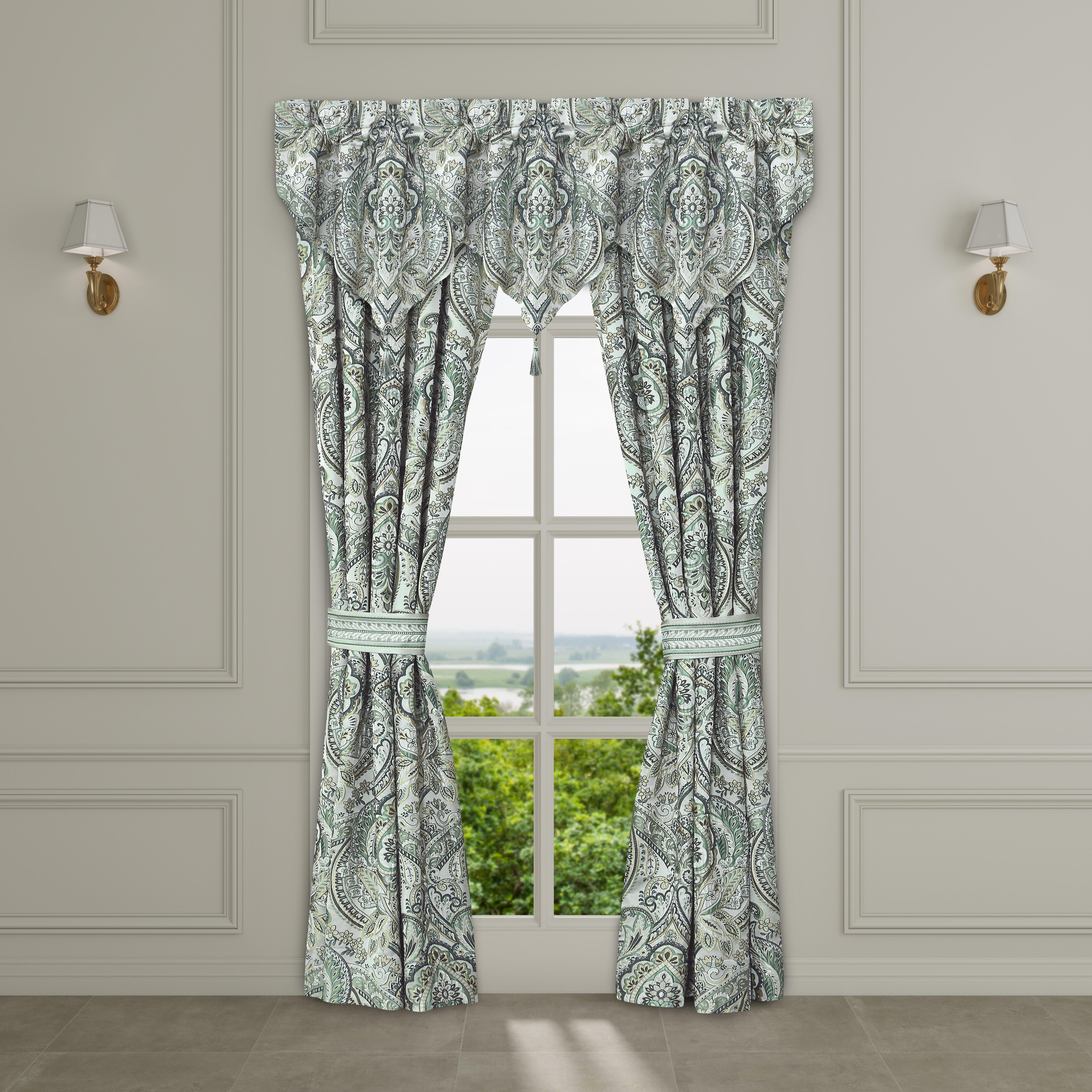 J. Queen New York Nico Window Panel Pair, , large