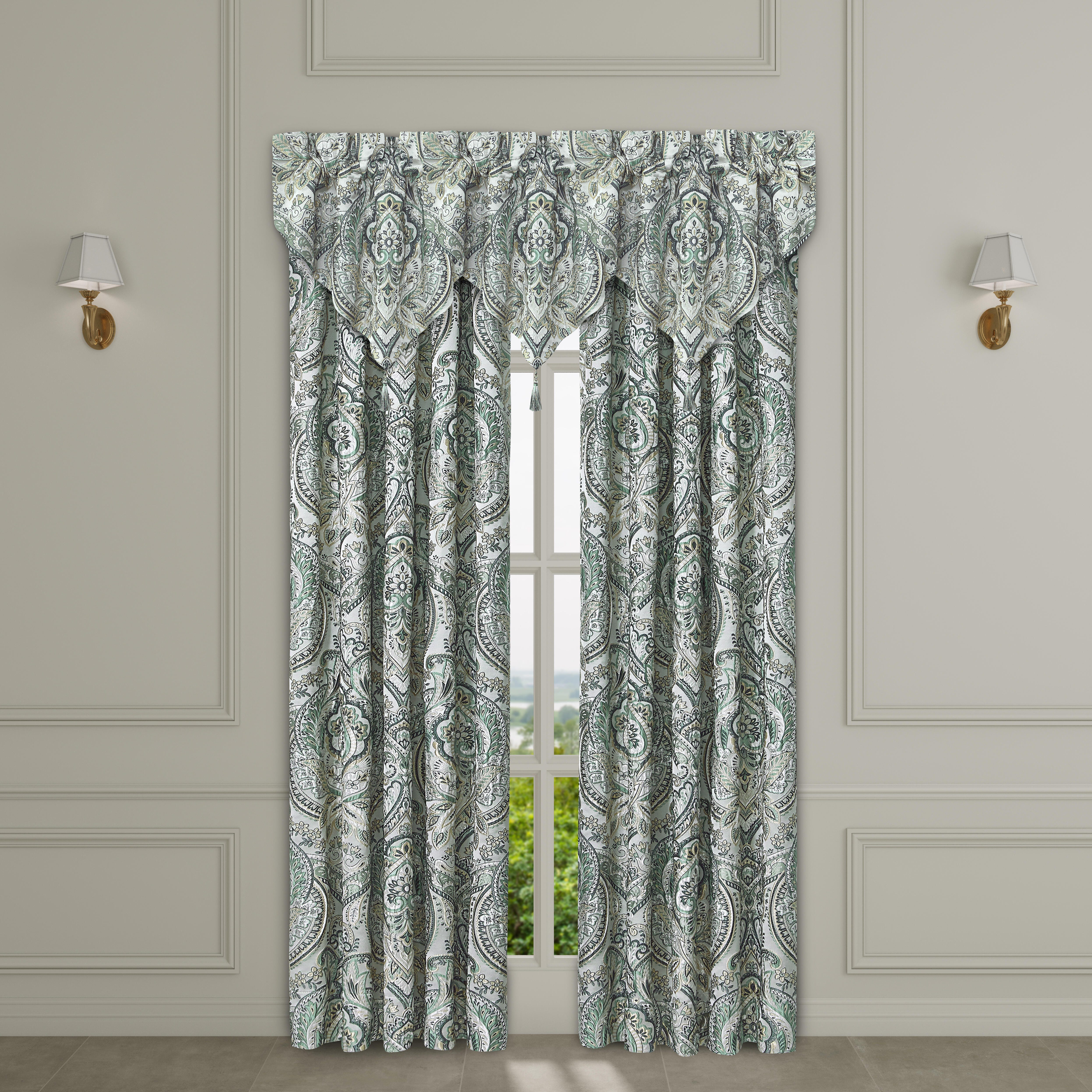 J. Queen New York Nico Window Panel Pair, , large