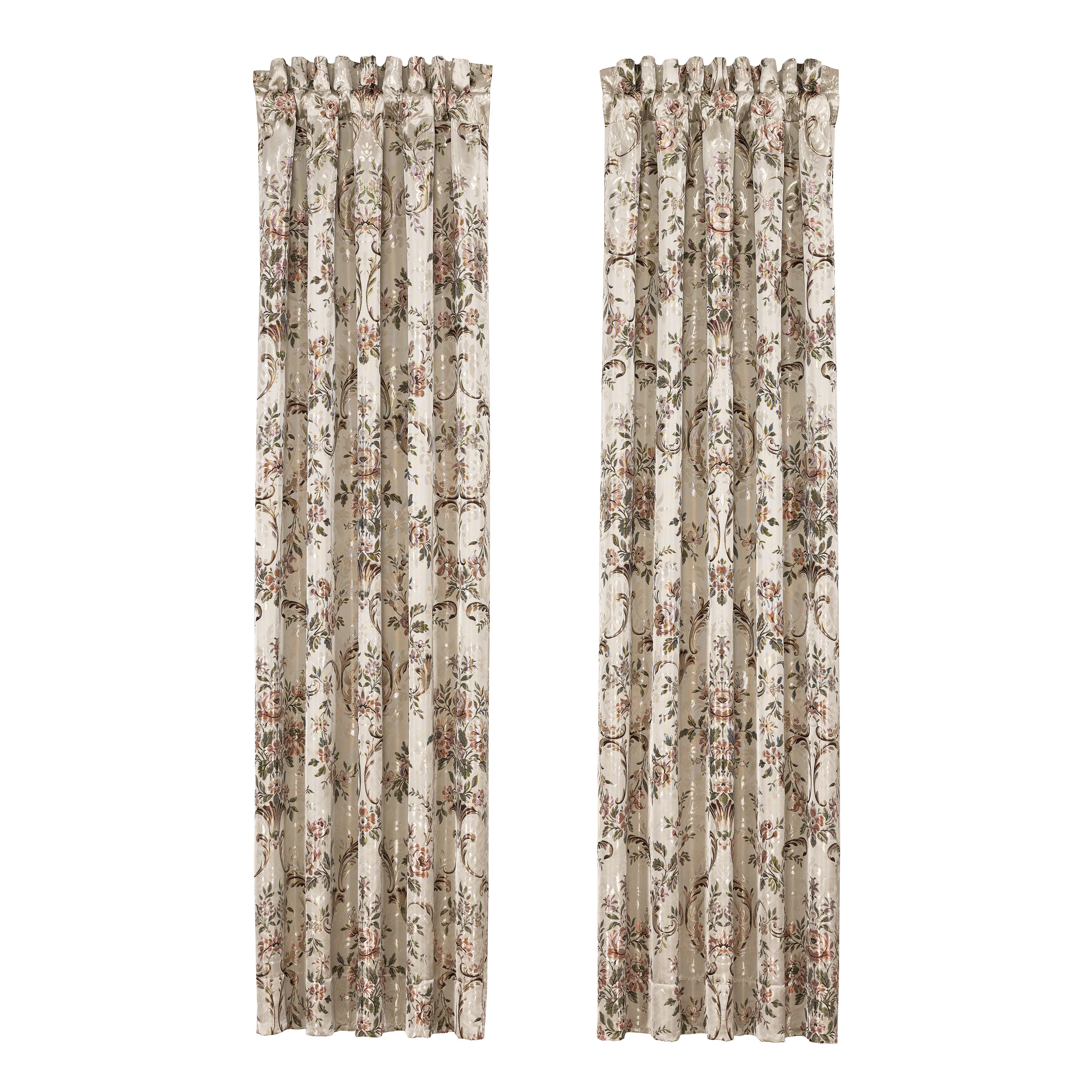 J. Queen New York Pecora 84" Window Panel Pair, , rollover