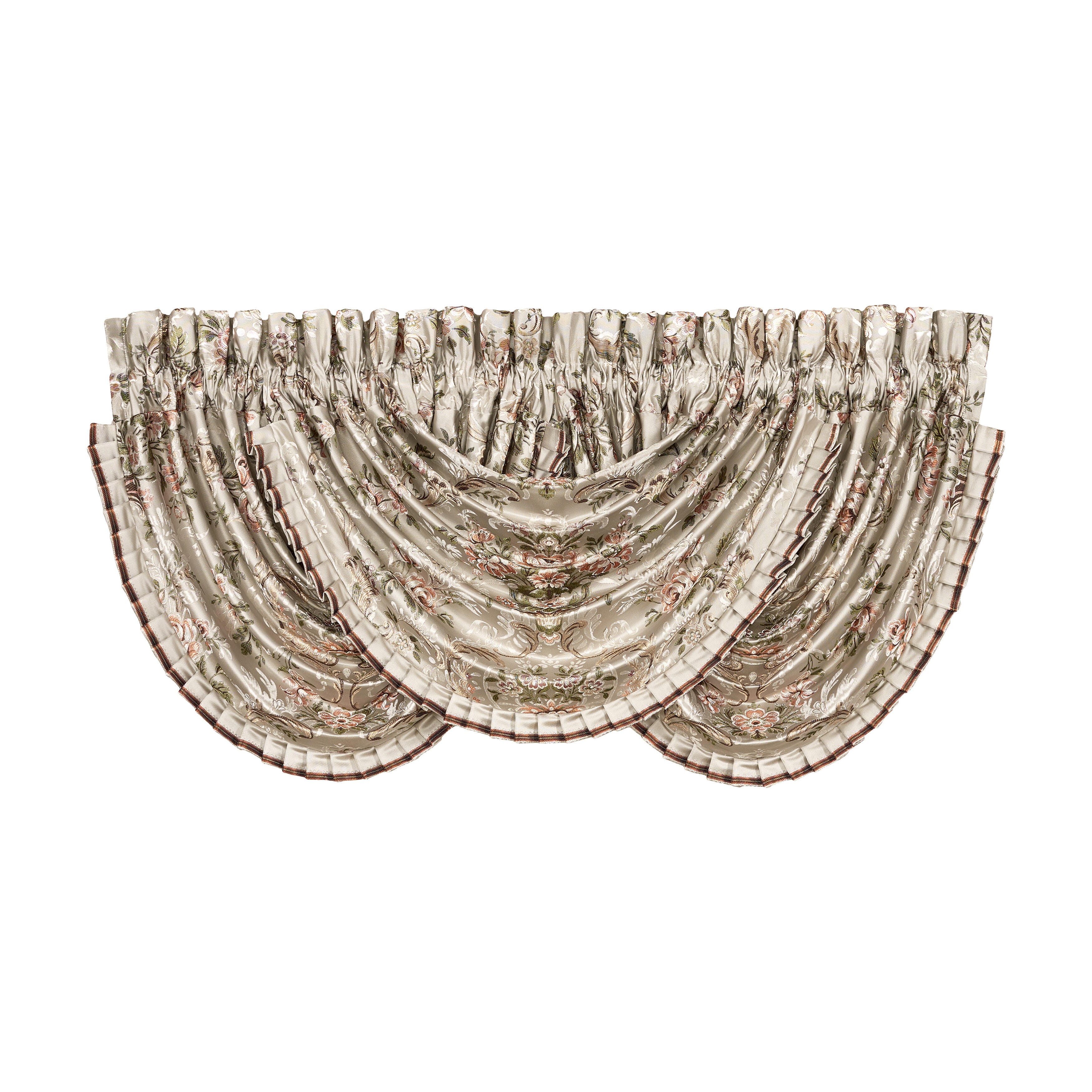 J. Queen New York Pecora Waterfall Valance, , rollover