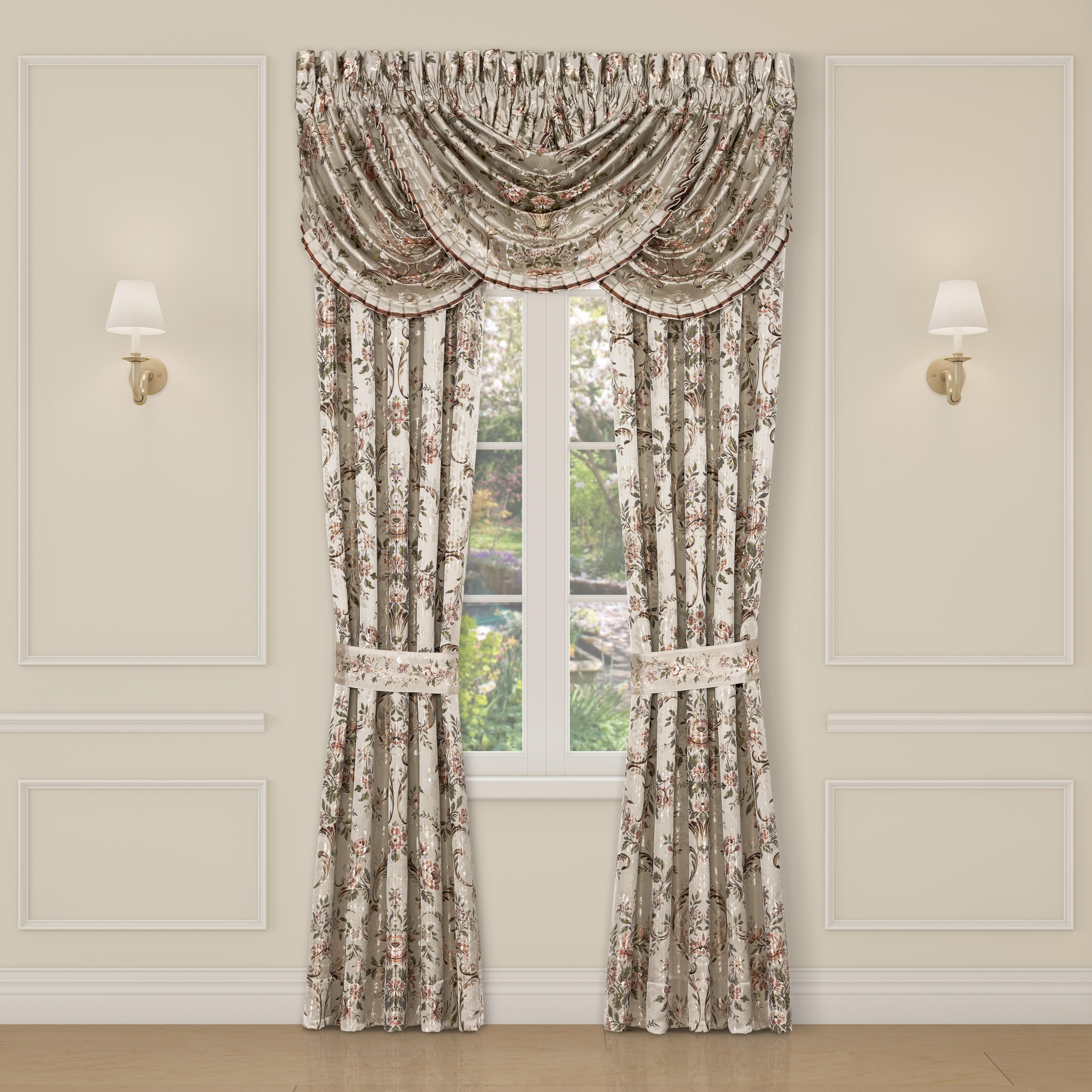 J. Queen New York Pecora Waterfall Valance, , large
