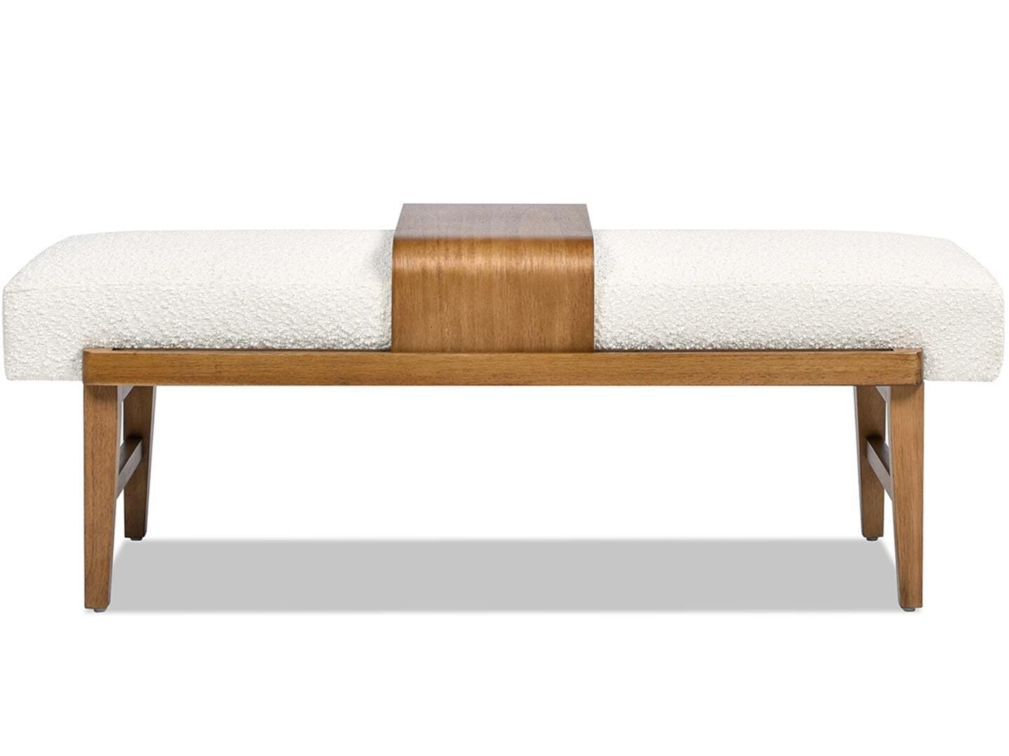 Jennifer Taylor Home Billie Bench with Sliding Shelf, , large