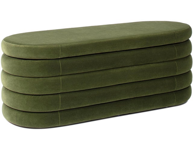 Jennifer Taylor Home Fuji Upholstered Storage Bench