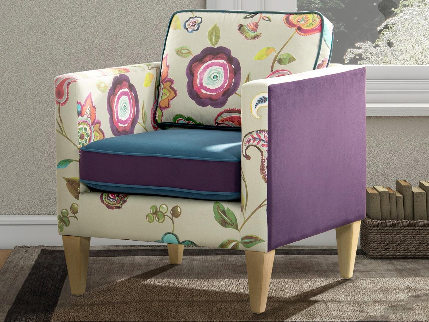 Jennifer Taylor Home Mamba Accent Chair, , rollover