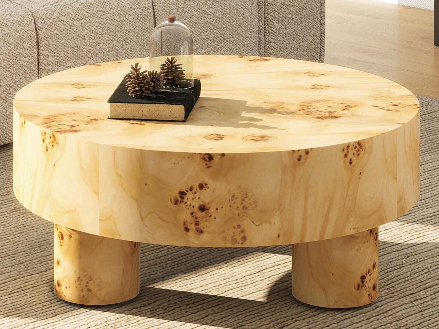 Jennifer Taylor Home Nebula 36" Coffee Table, , large