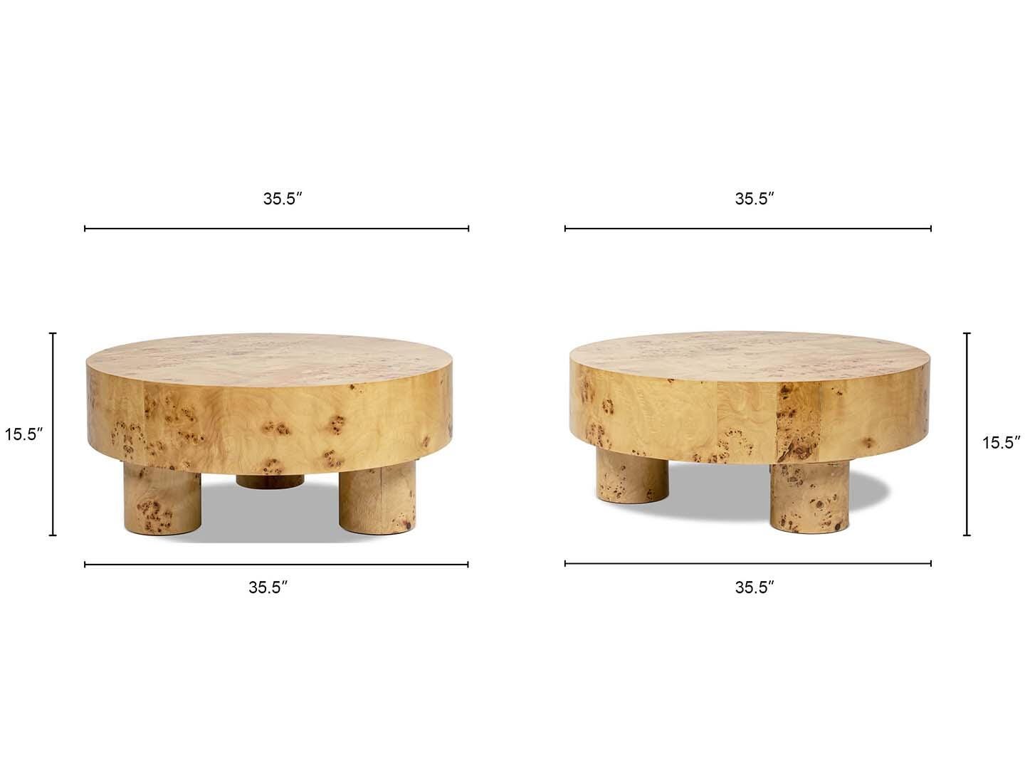 Jennifer Taylor Home Nebula 36" Coffee Table, , large