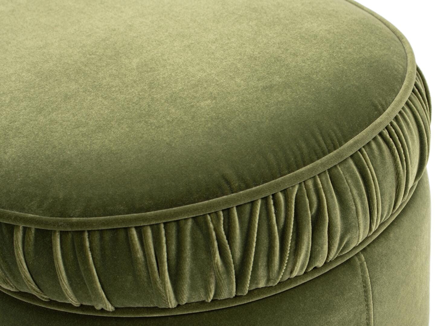 Jennifer Taylor Home Serena Bench Ottoman with Storage, Olive Green, large