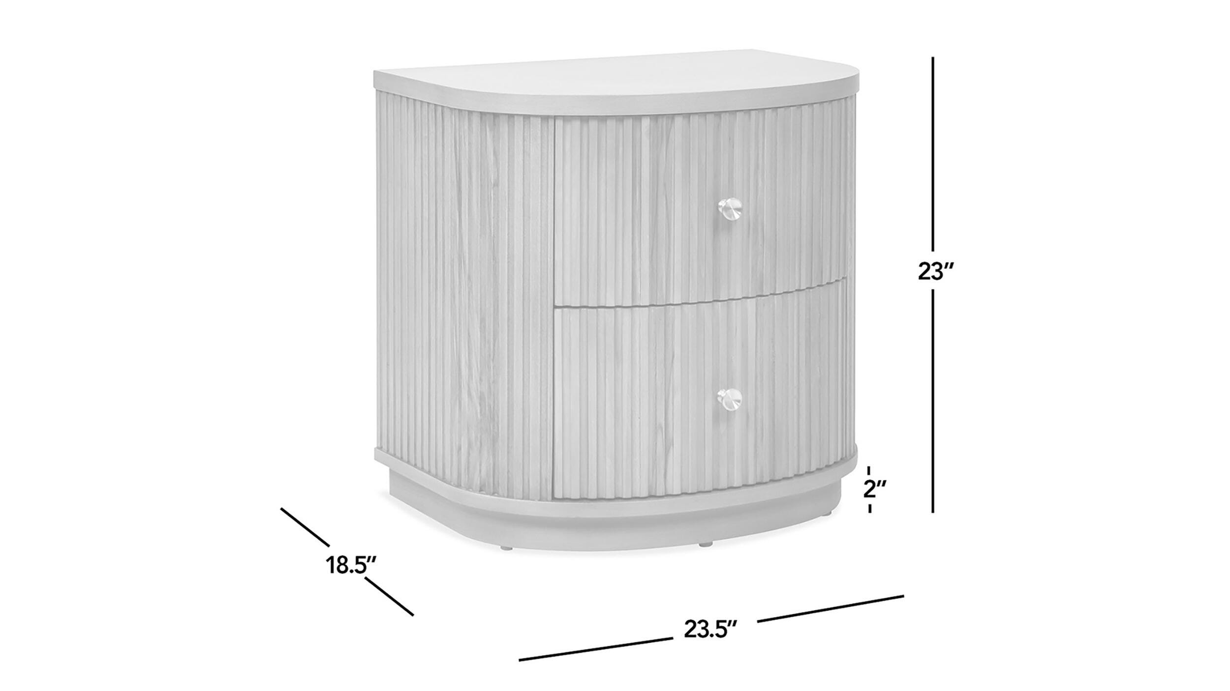 Jennifer Taylor Home Valentine Storage Side Table, , large