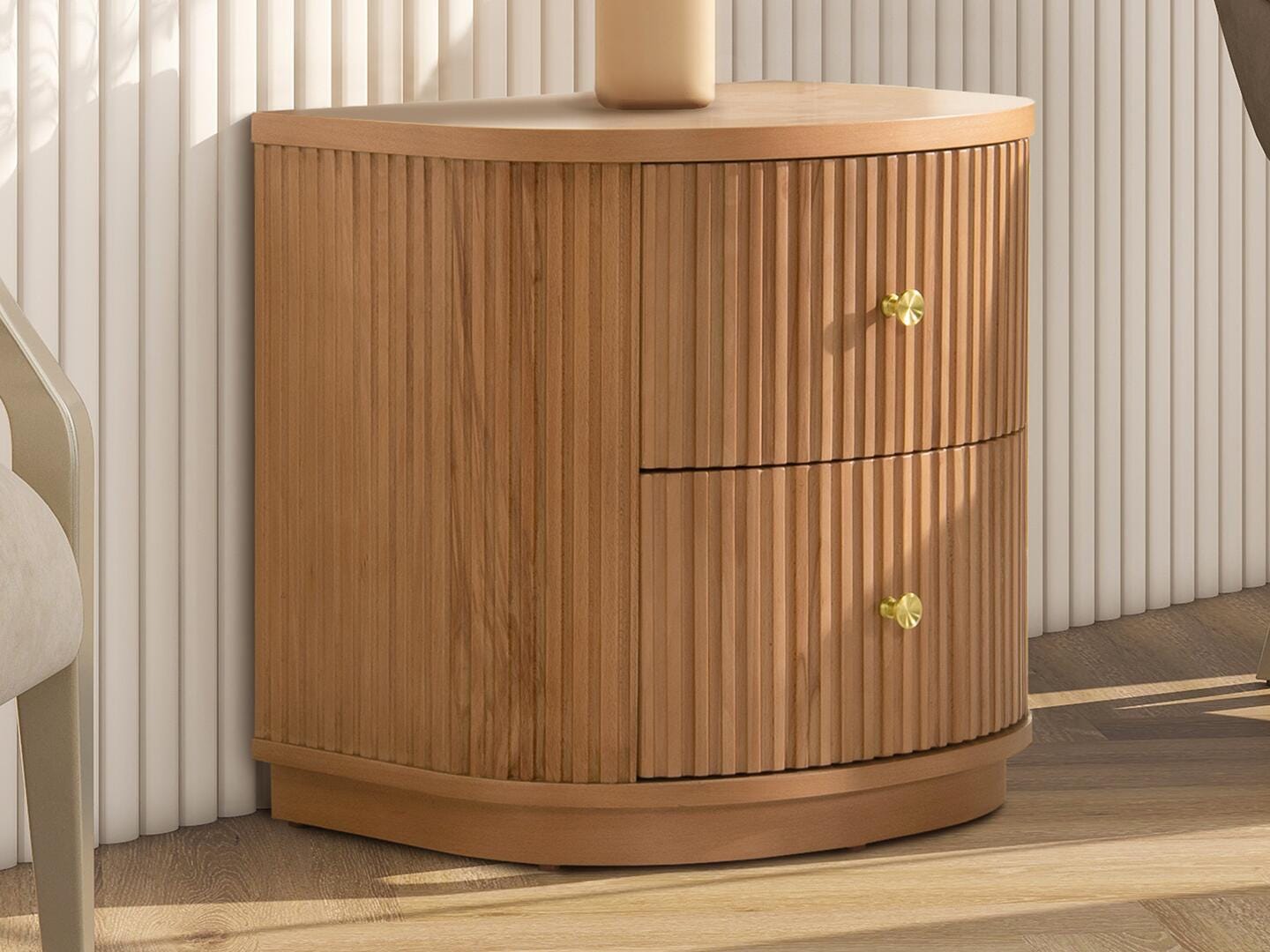 Jennifer Taylor Home Valentine Storage Side Table, , large
