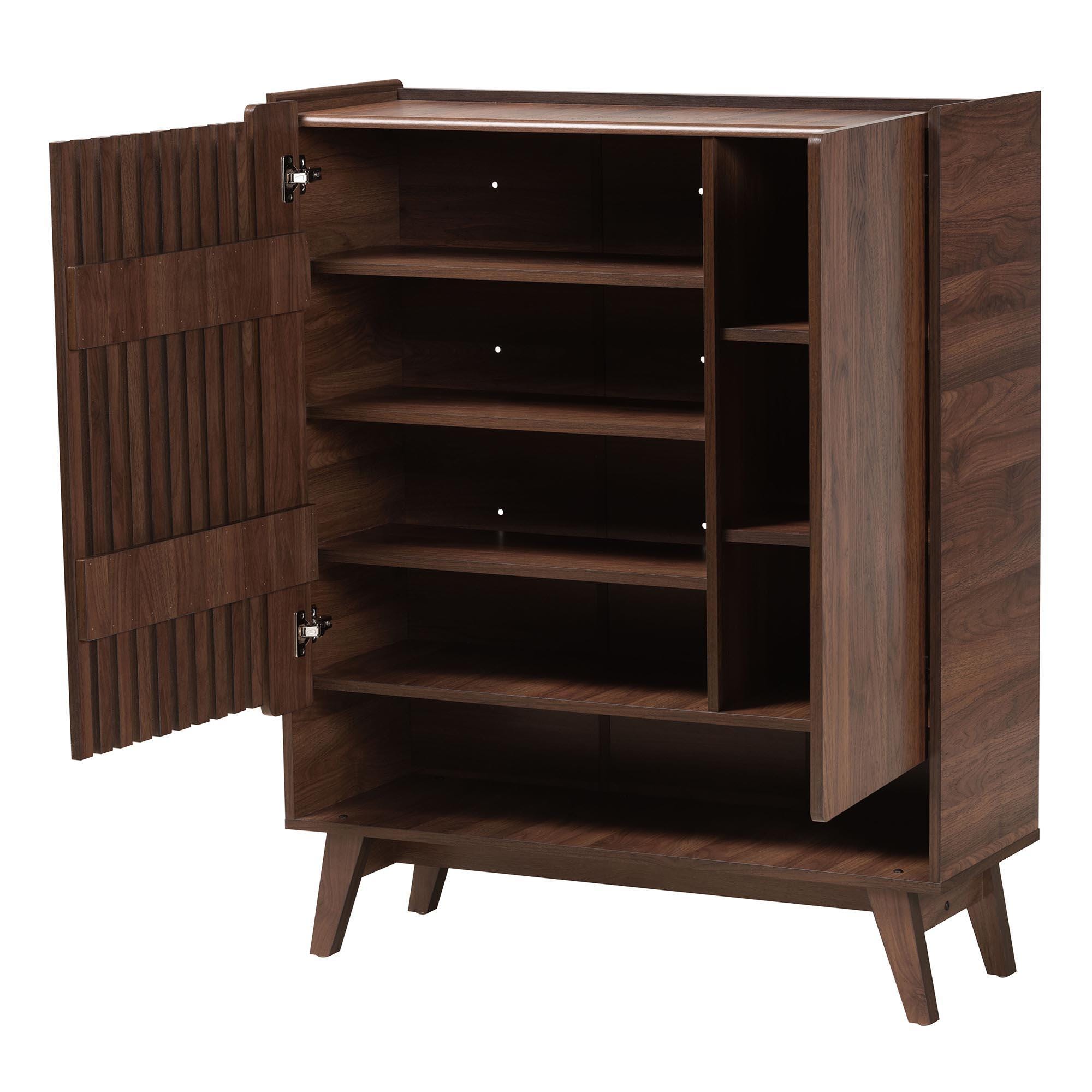 Baxton Studio Paricia 2-Door Shoe Cabinet, , large