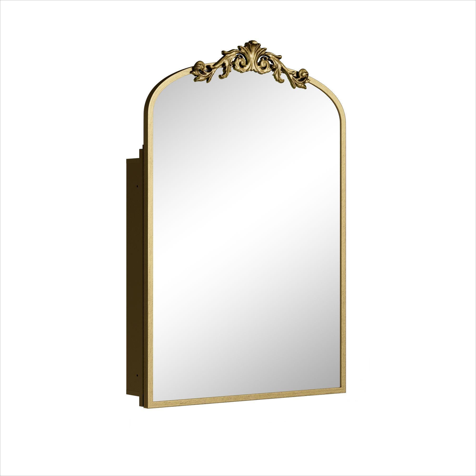 Dovelina Luminare Decorative Arch Medicine Cabinet with Mirror, , large