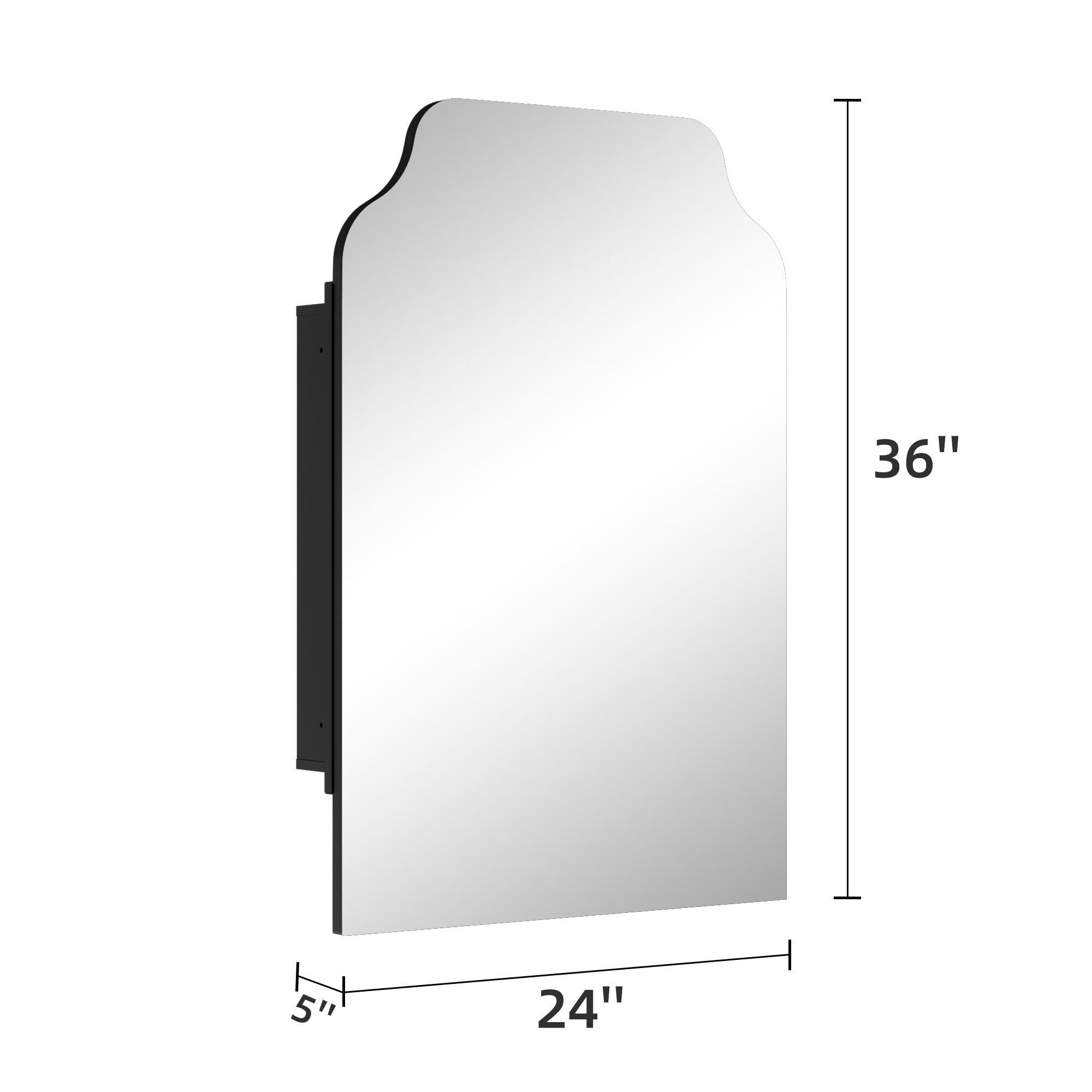 Dovelina Luminare Novelty Medicine Cabinet with Mirror, , large