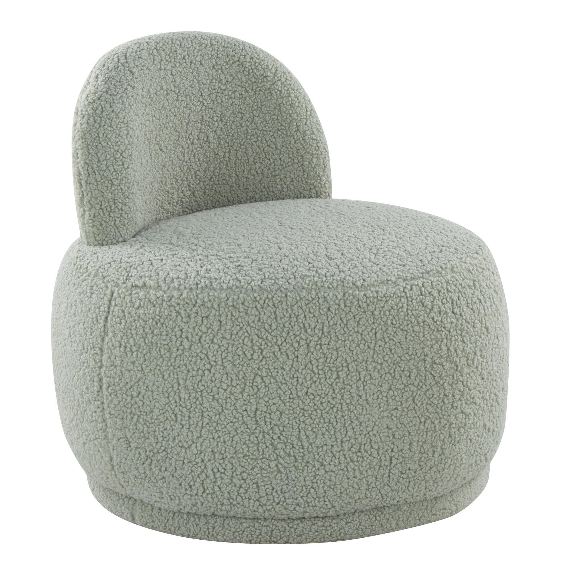 LumiSource Kimi Accent Chair, Green, large