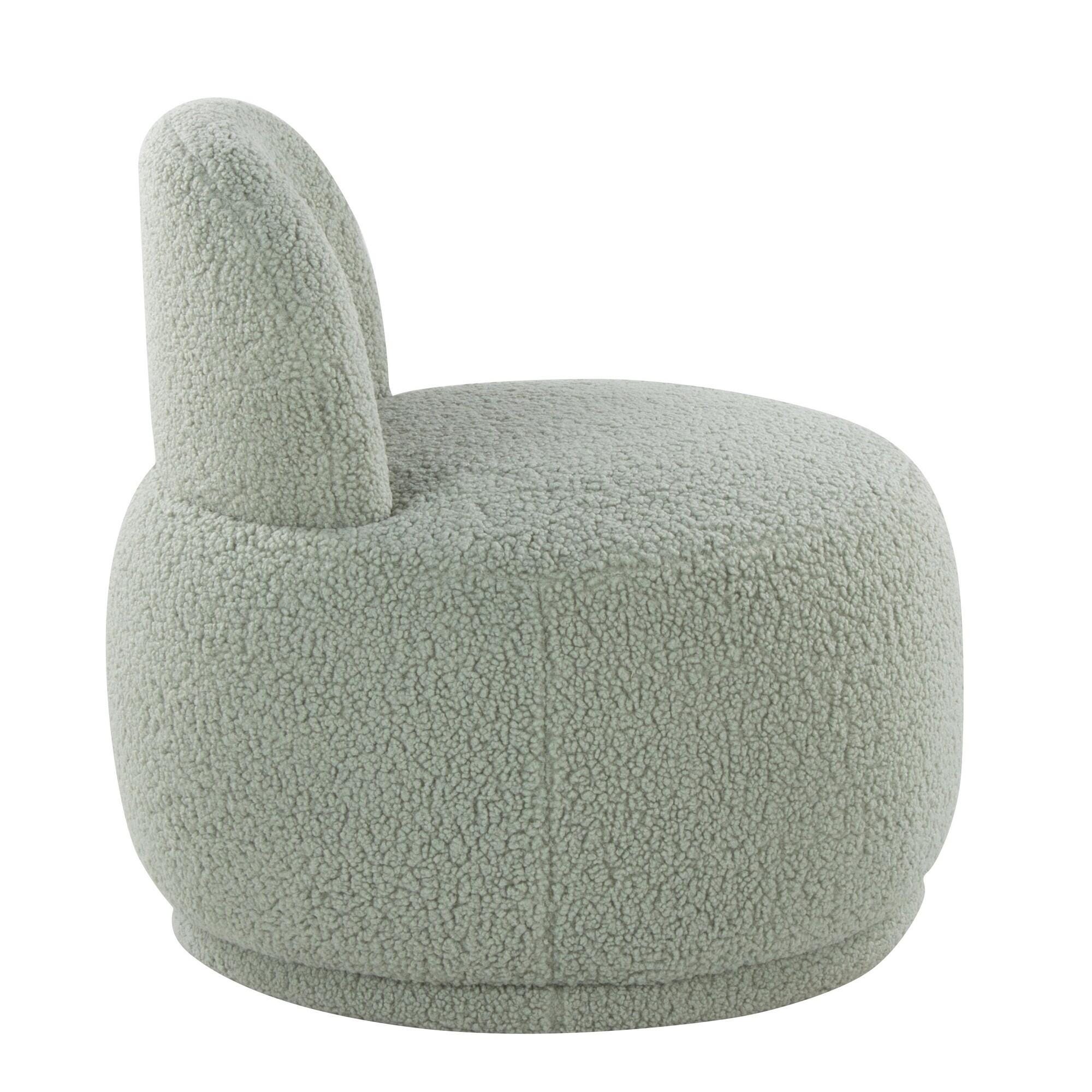 LumiSource Kimi Accent Chair, Green, large