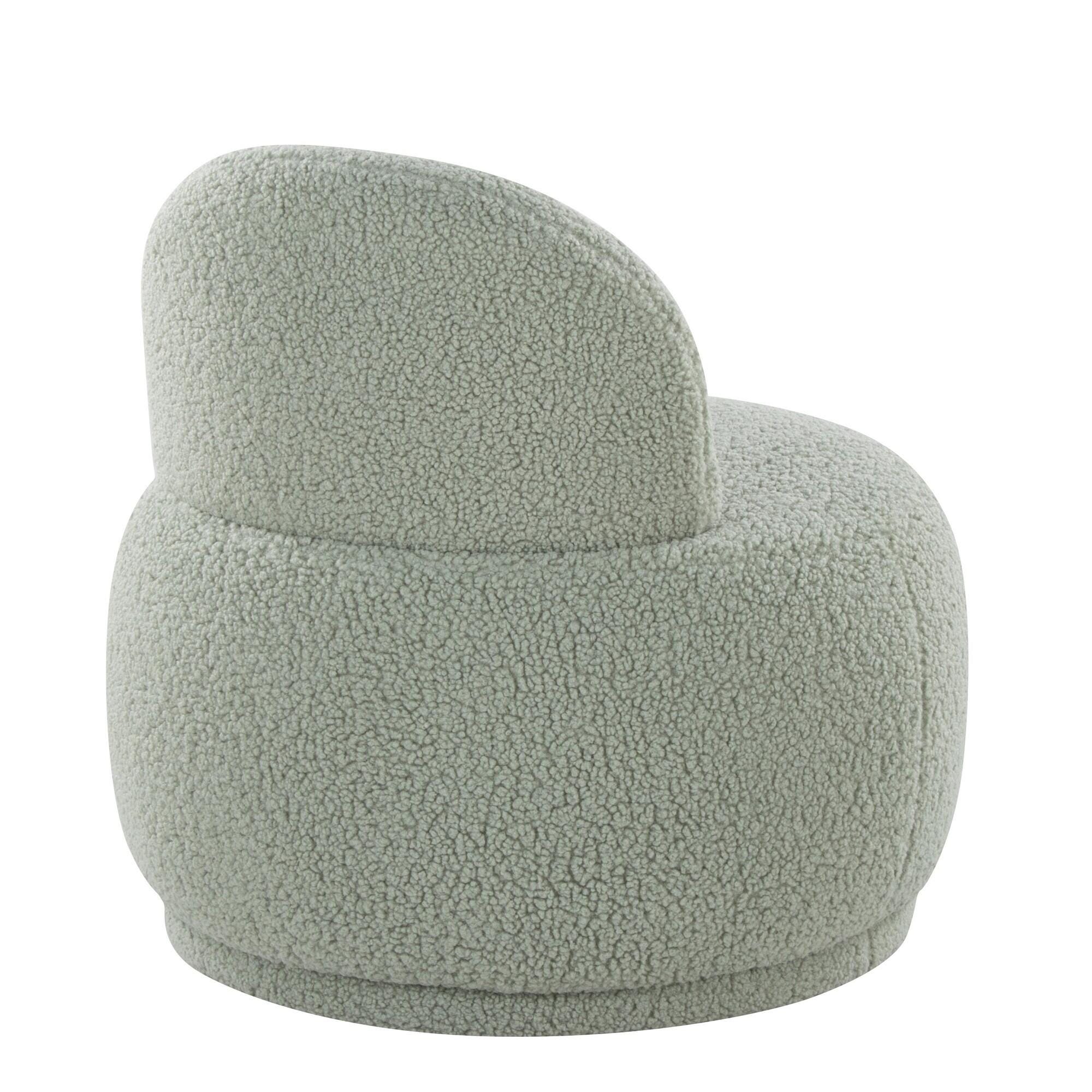 LumiSource Kimi Accent Chair, Green, large