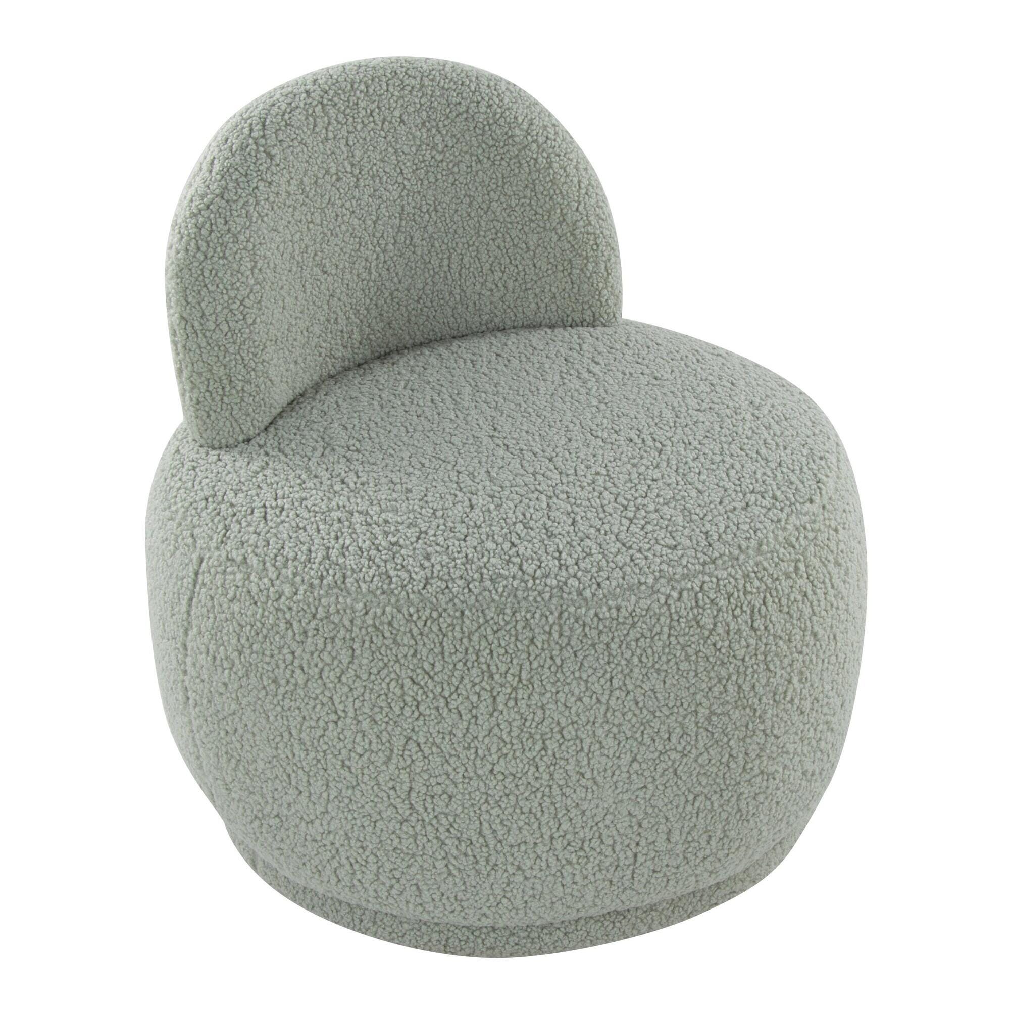 LumiSource Kimi Accent Chair, Green, large