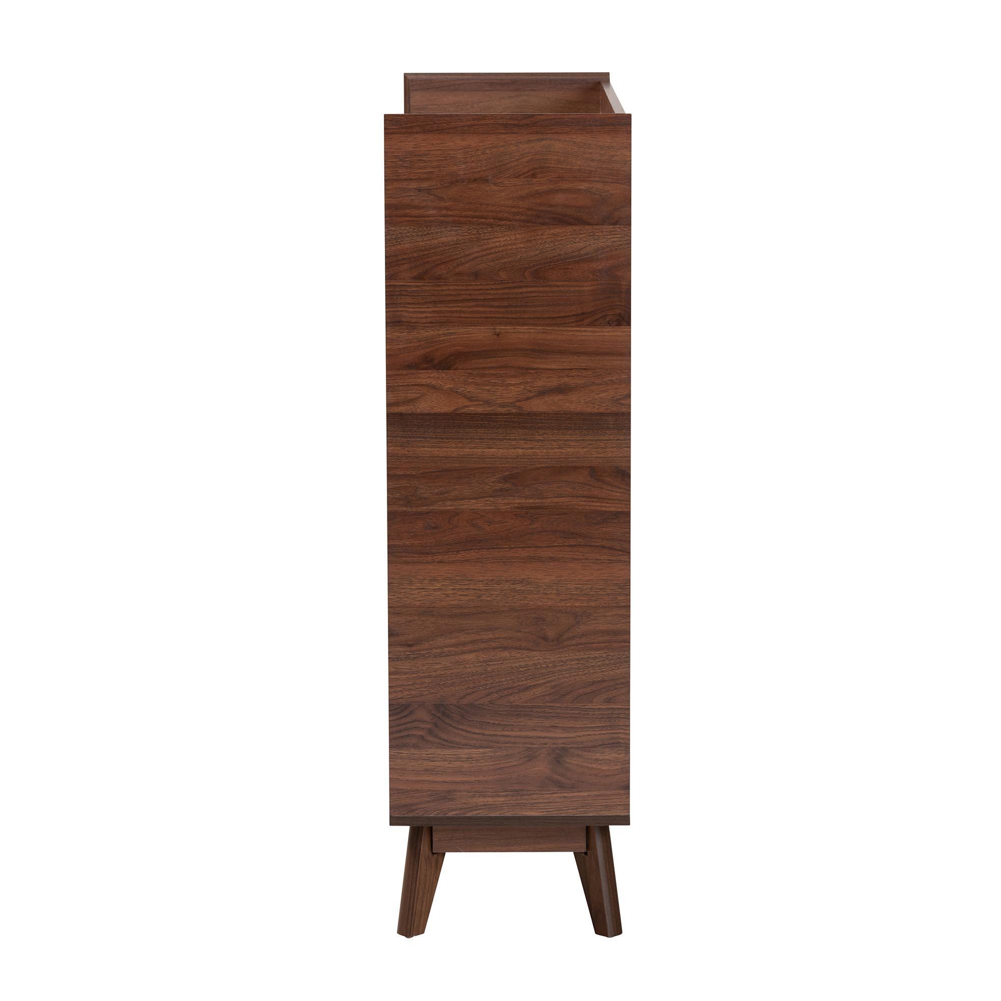 Baxton Studio Delaire 3-Door Shoe Cabinet, , large