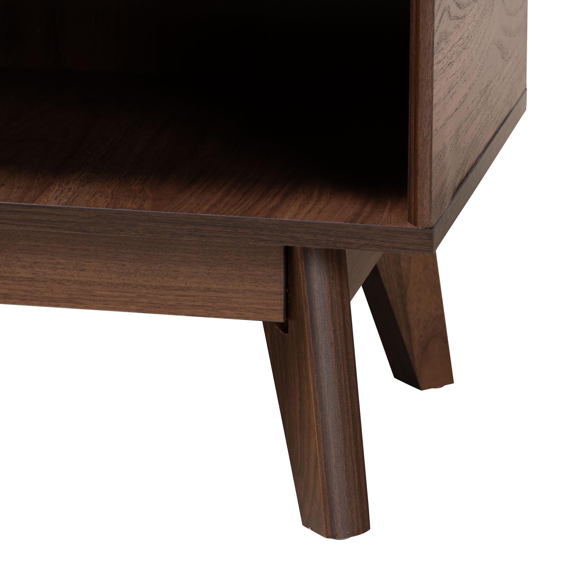 Baxton Studio Delaire 3-Door Shoe Cabinet, , large