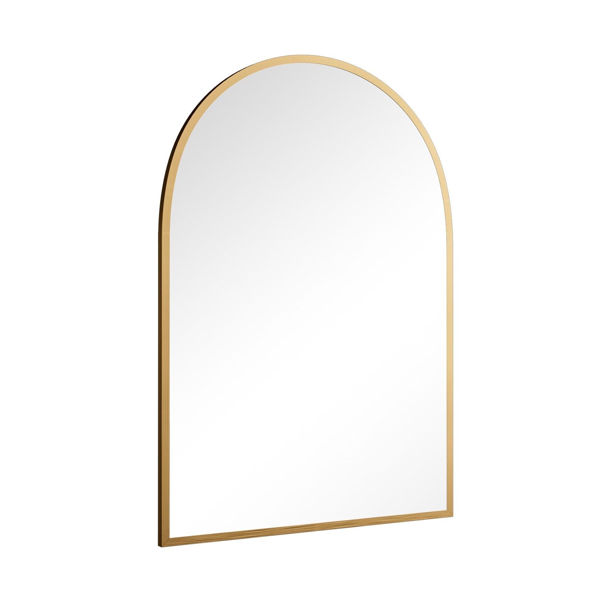 Dovelina Dulcea Arch Wall Mirror (Set of 2), Gold, large