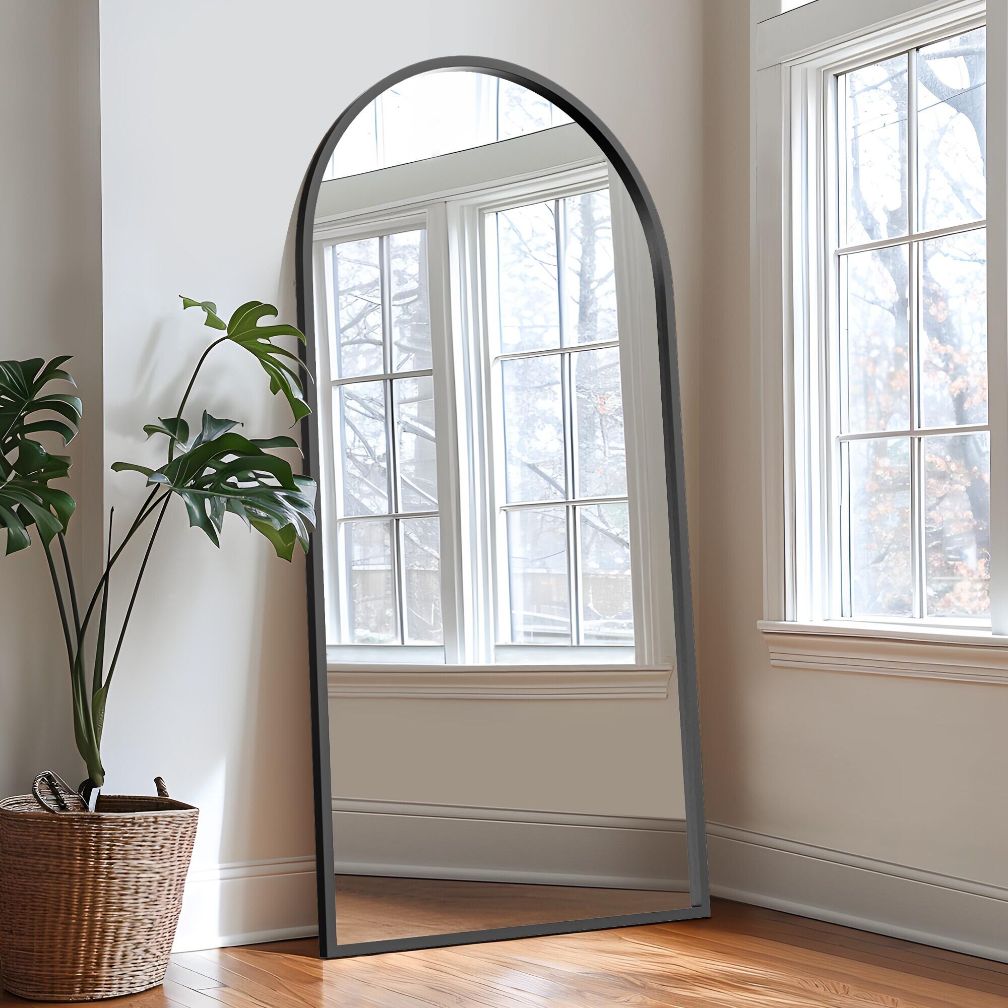 Dovelina Dulcea Arched Wall Mirror, , large