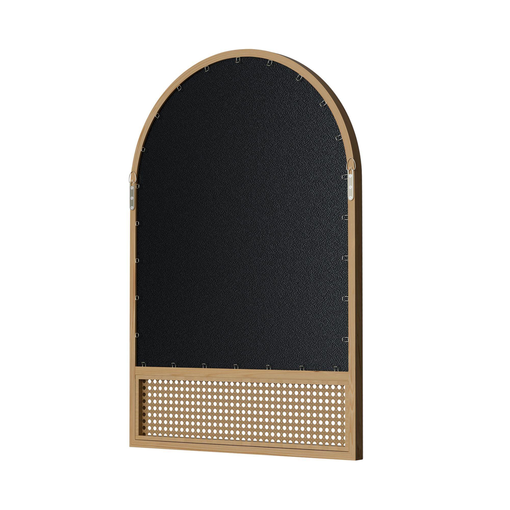 Dovelina Dulcea Classic Arch Frame Wall Mirror, , large