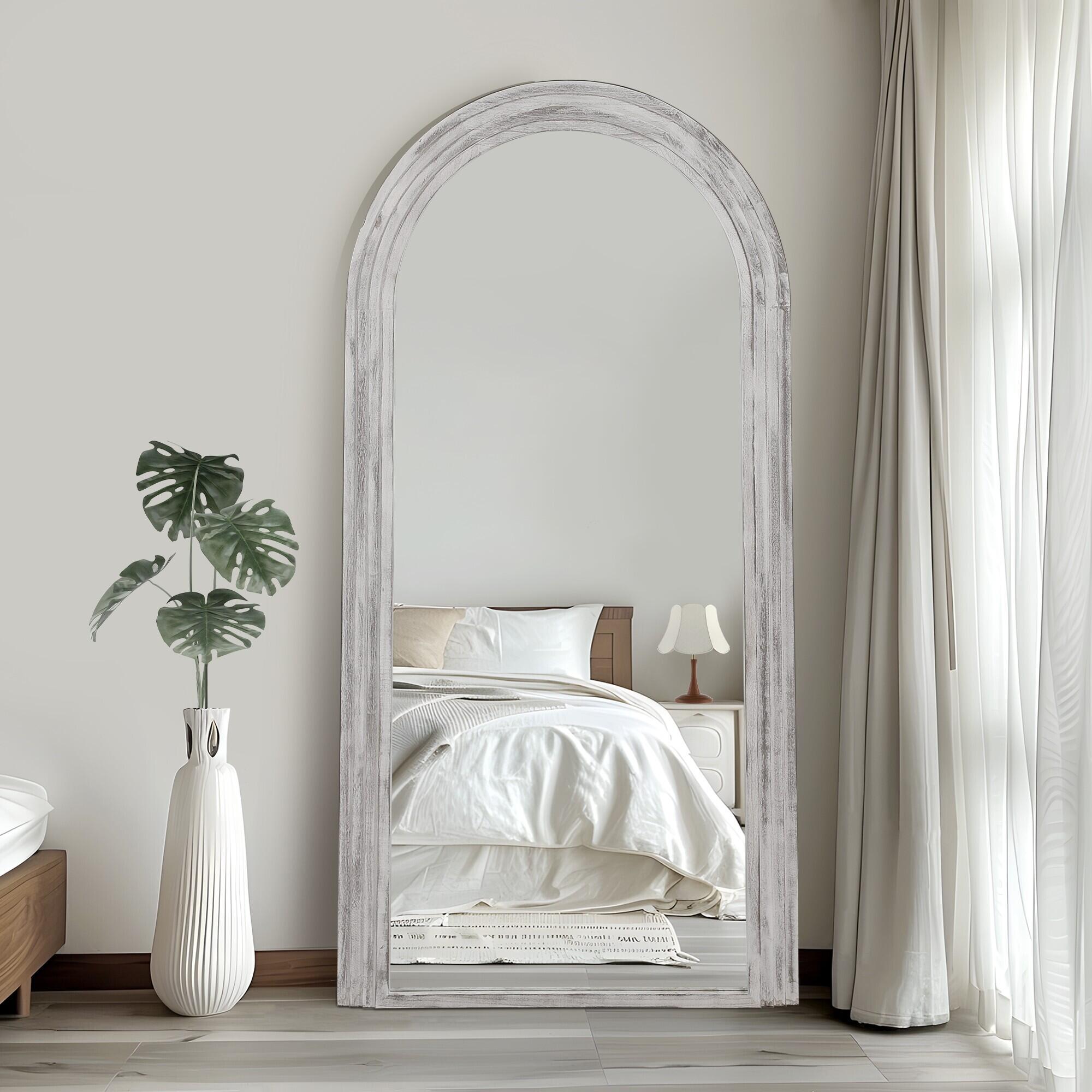 Dovelina Dulcea Classic Mirror, White, large