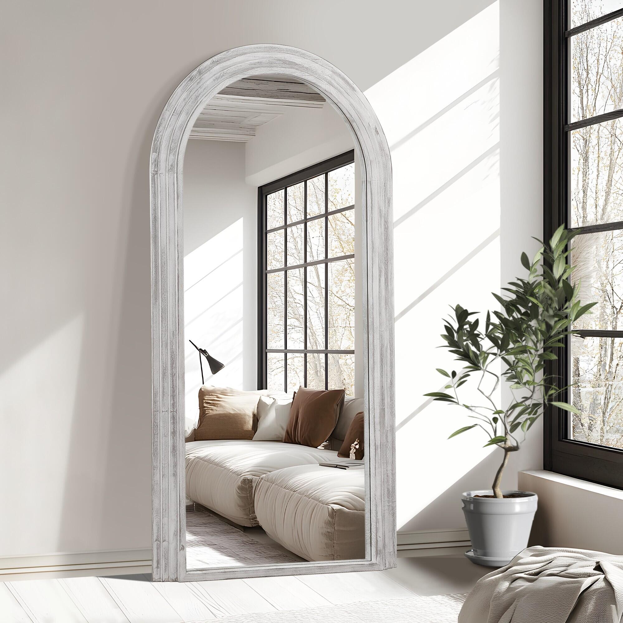 Dovelina Dulcea Classic Mirror, White, large