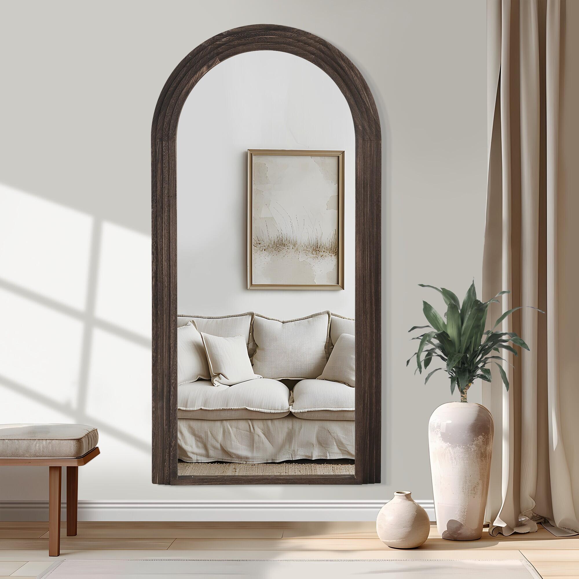 Dovelina Dulcea Classic Mirror, Charcoal, rollover