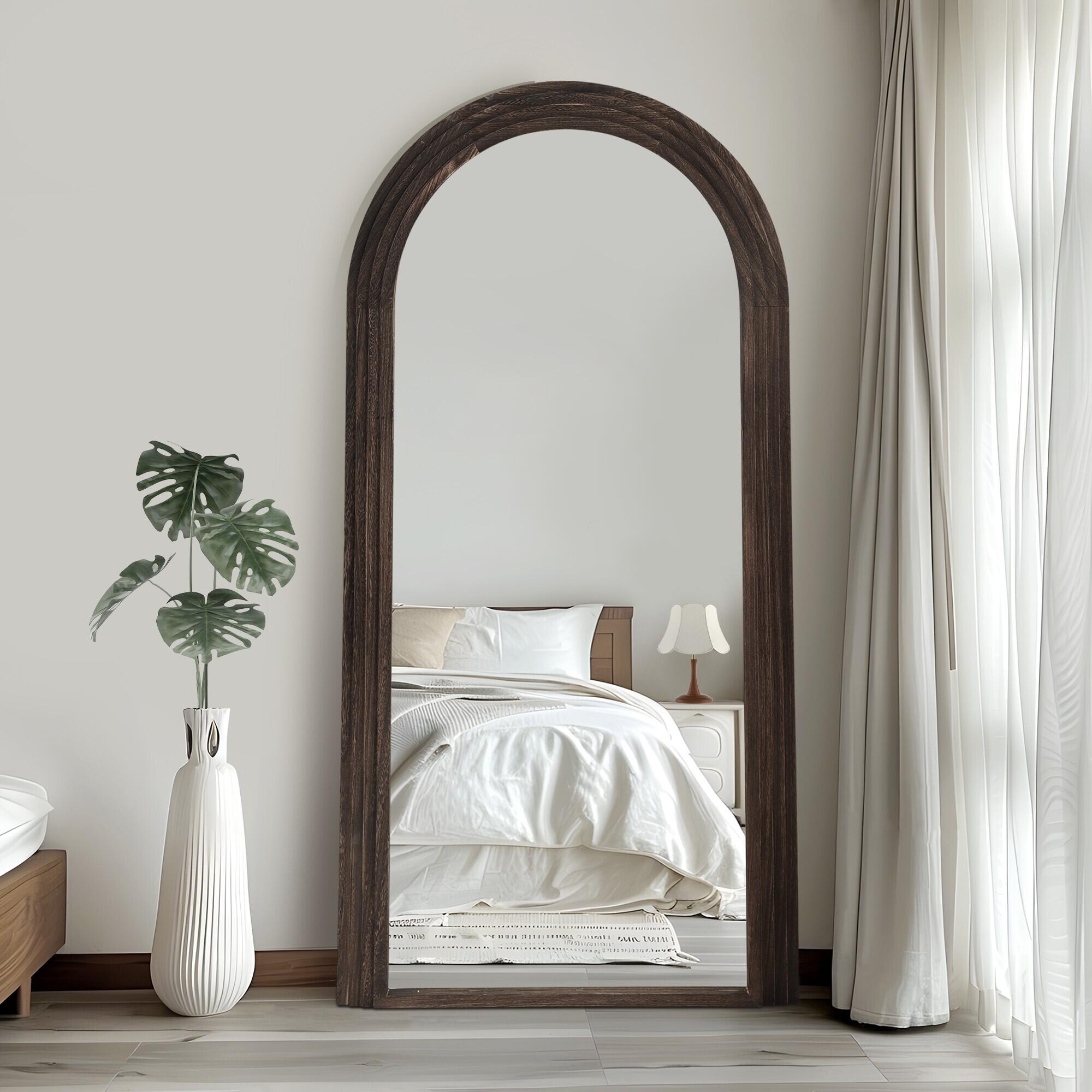 Dovelina Dulcea Classic Mirror, Charcoal, large