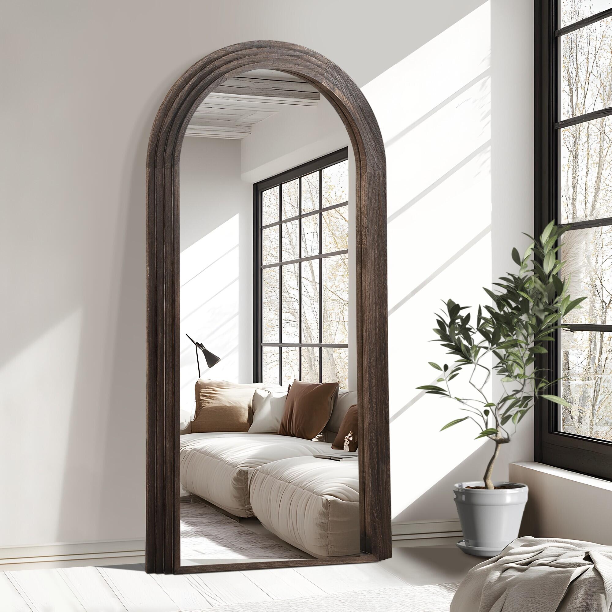 Dovelina Dulcea Classic Mirror, Charcoal, large
