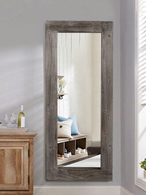 Dovelina Dulcea Versatile Rectangular Framed Wall Mirror, , large