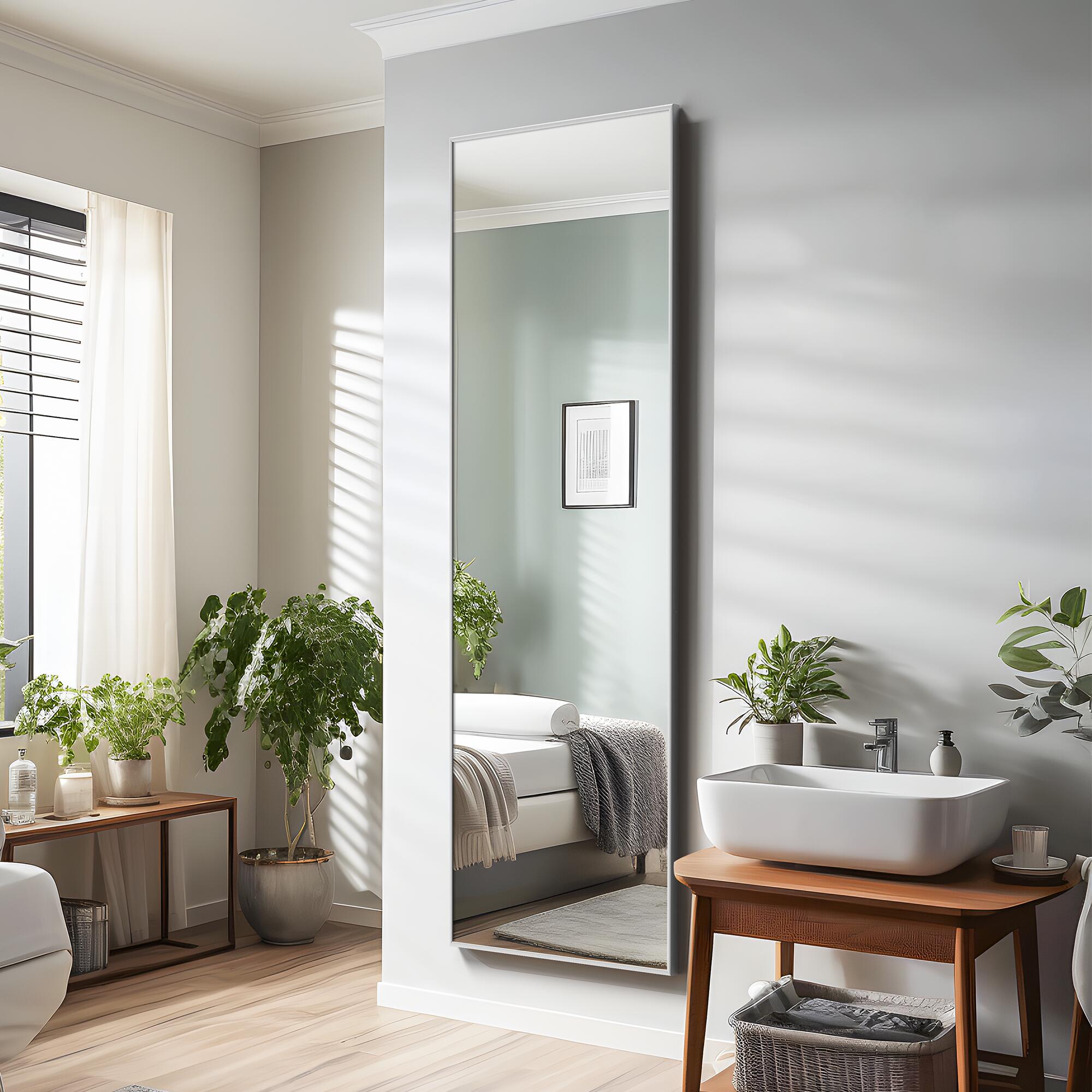 Dovelina Dulcea Free Standing Floor Mirror, , large
