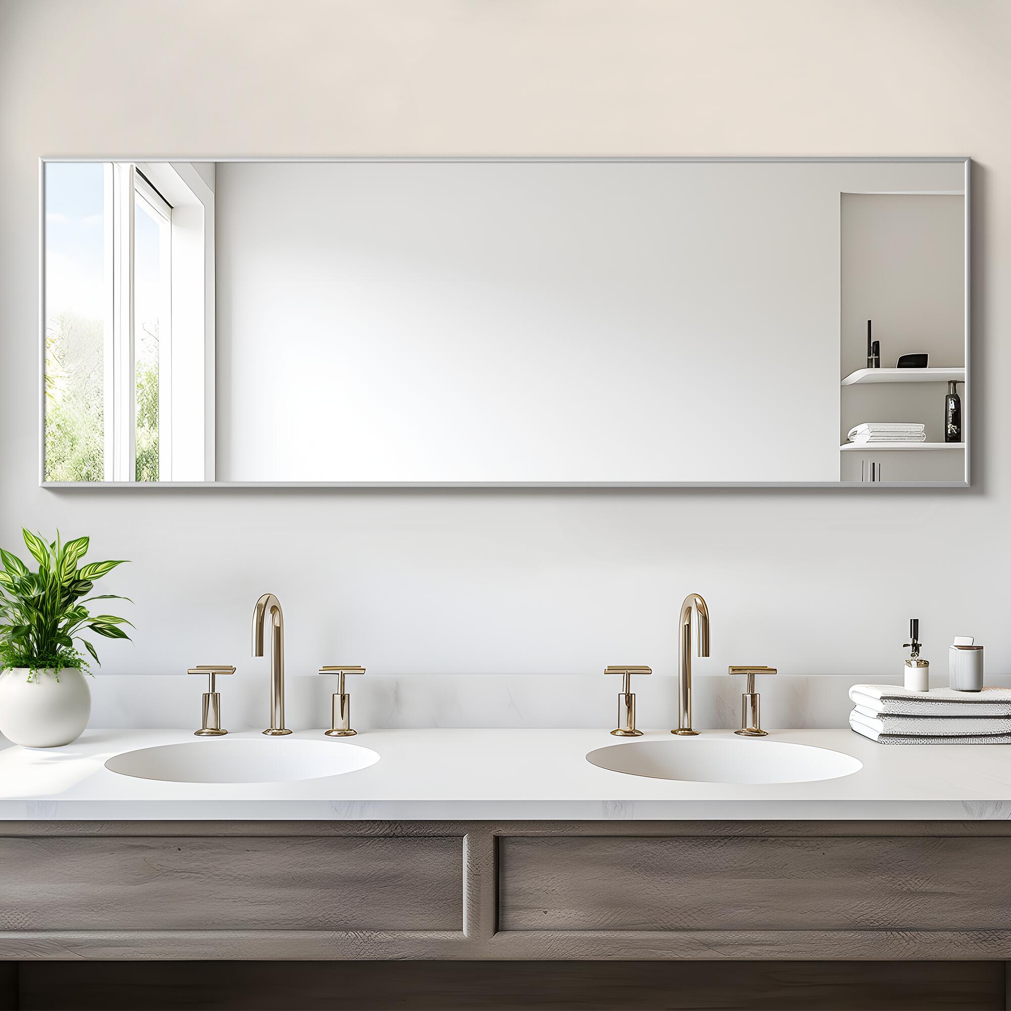Dovelina Dulcea Free Standing Floor Mirror, , large