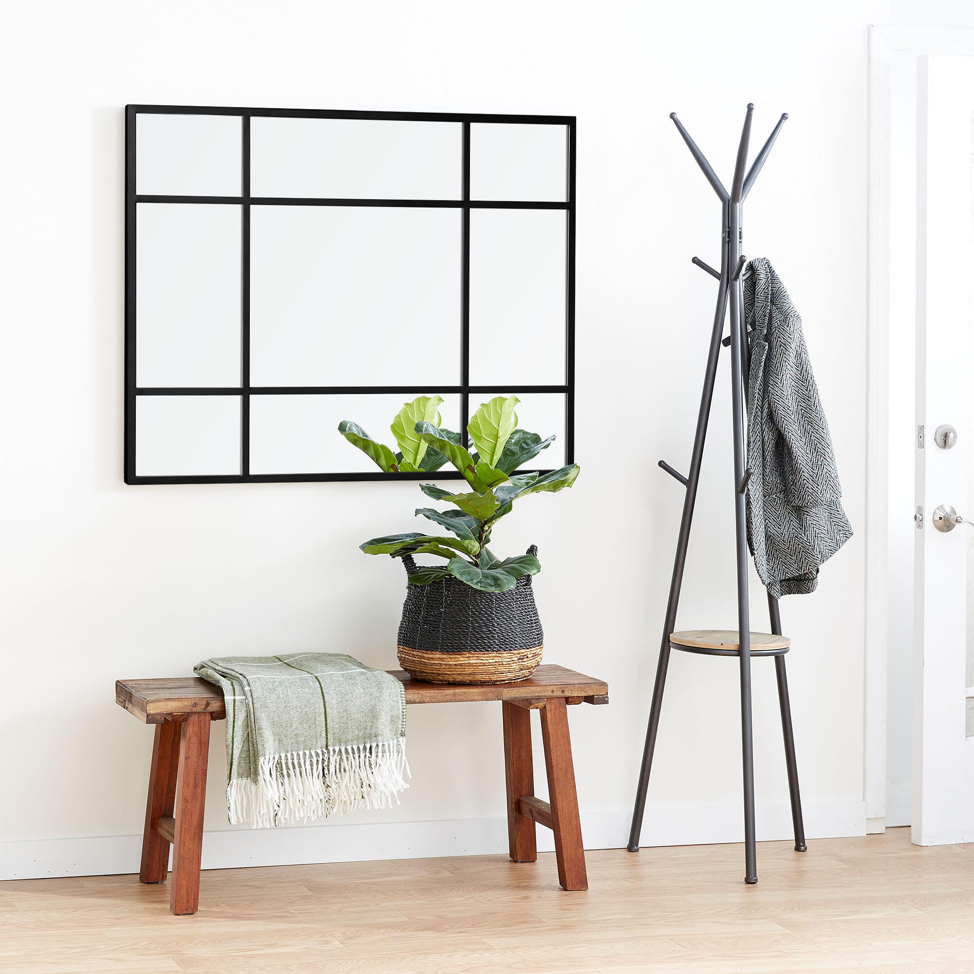 Dovelina Dulcea Rectangular Frame Wall Mirror, , large