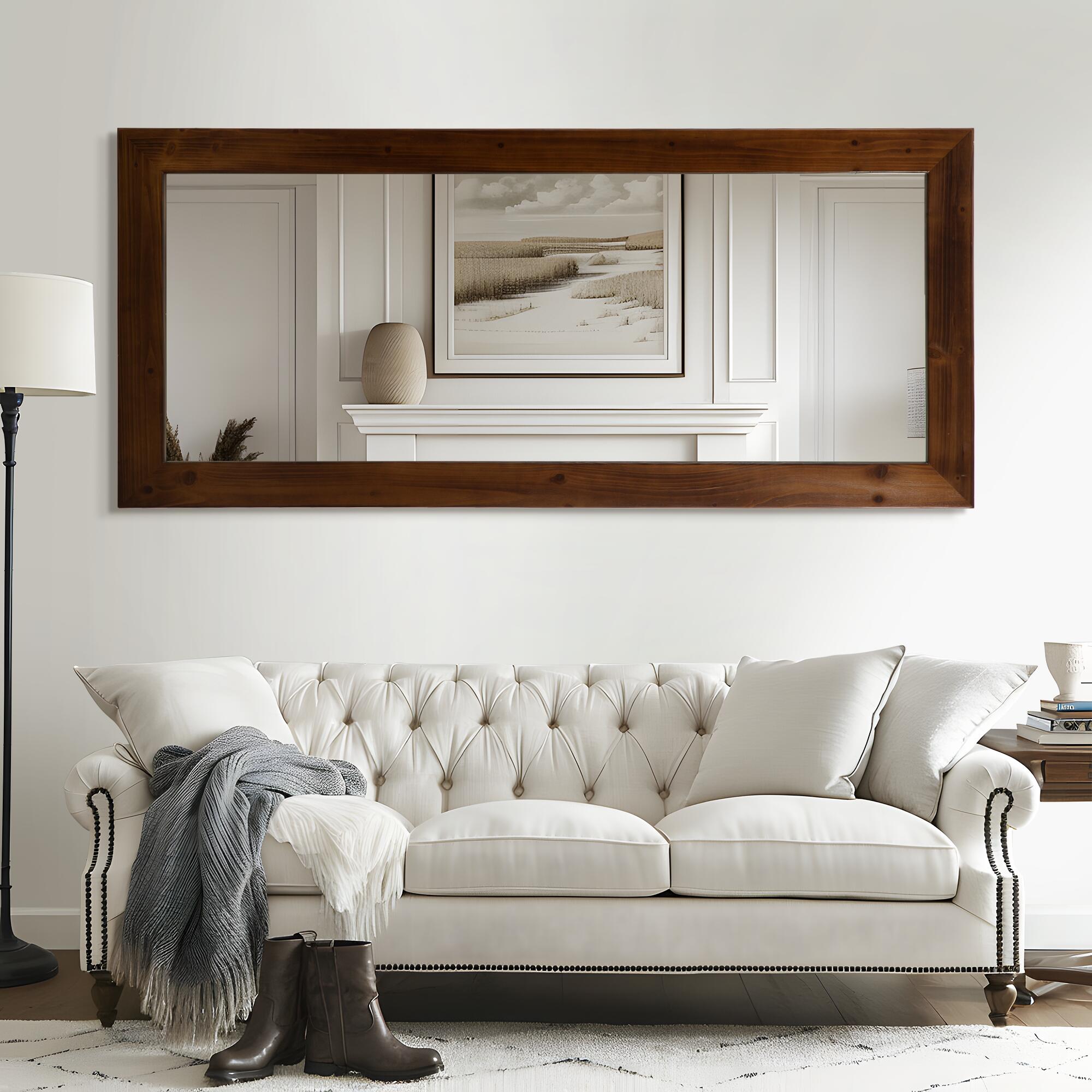 Dovelina Dulcea Rectangular Wall Mirror, , large