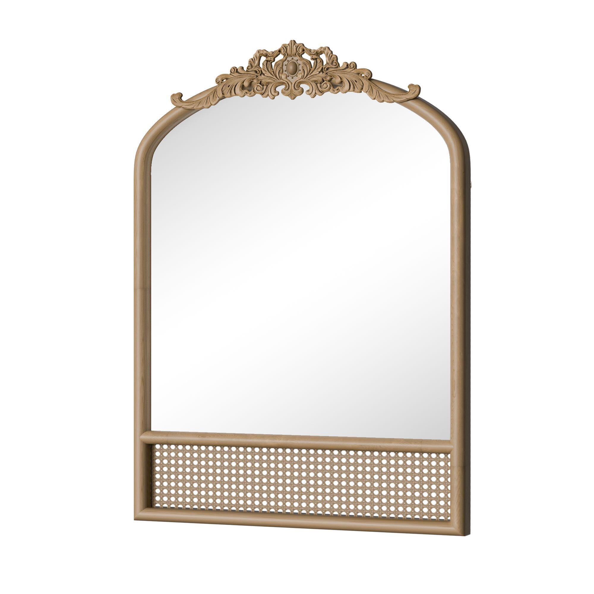 Dovelina Dulcea Rustic Arch Wall Mirror, , large