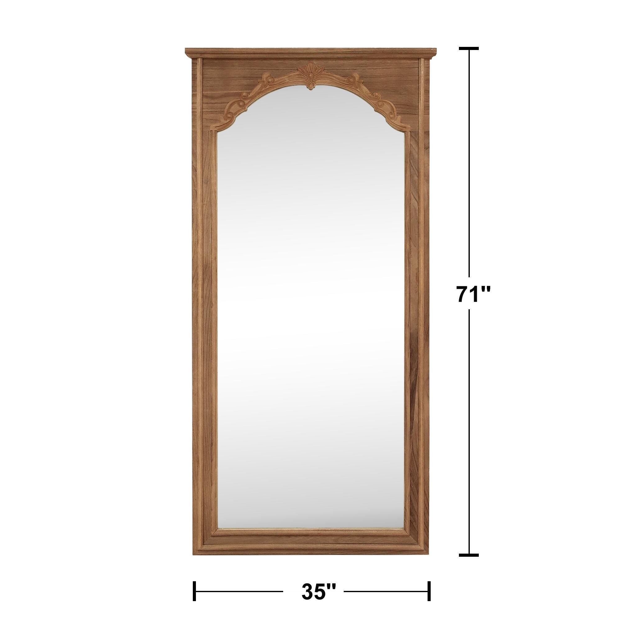Dovelina Dulcea Exquisite Carved Wall Mirror, , large