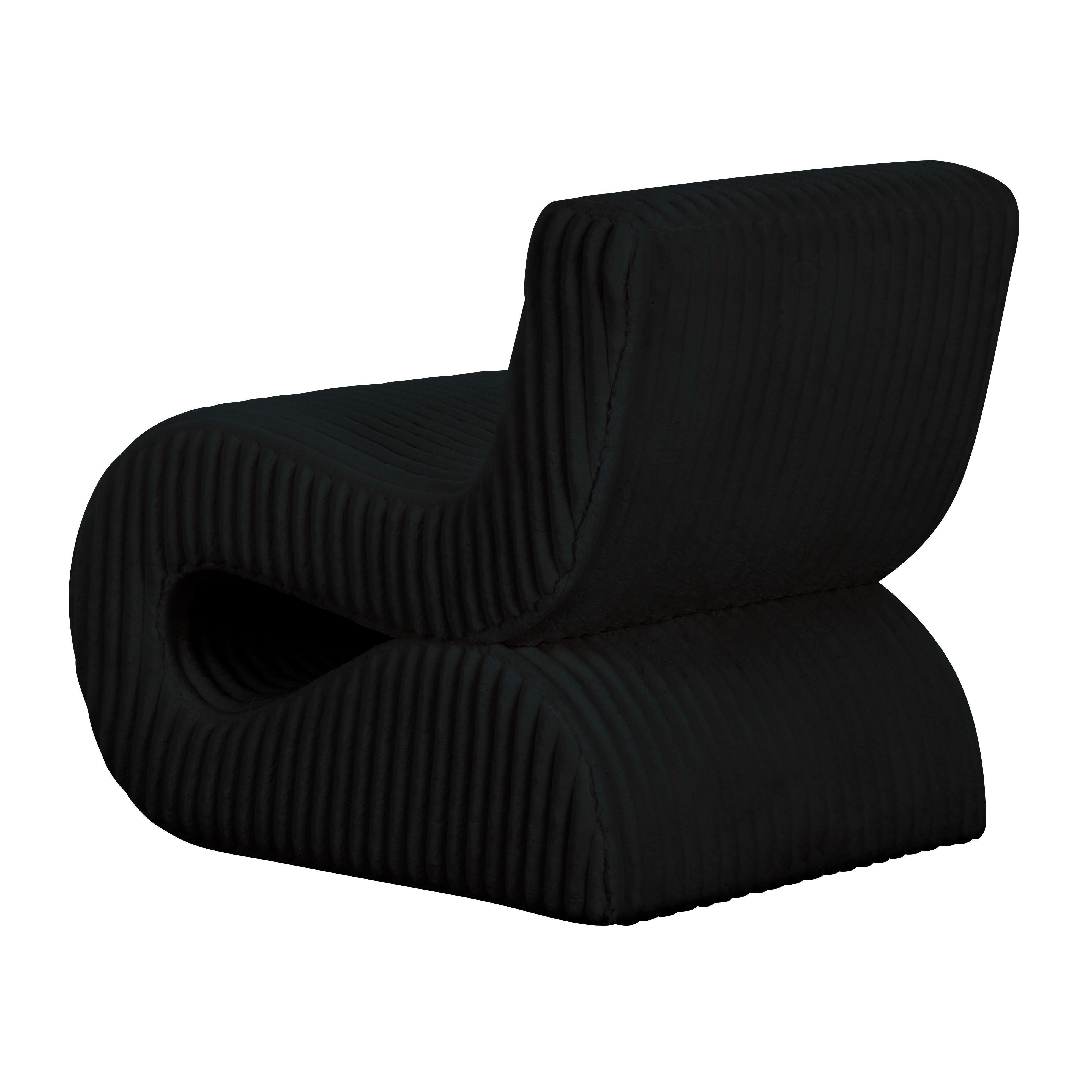 TOV Furniture Senna Accent Chair, Black, large