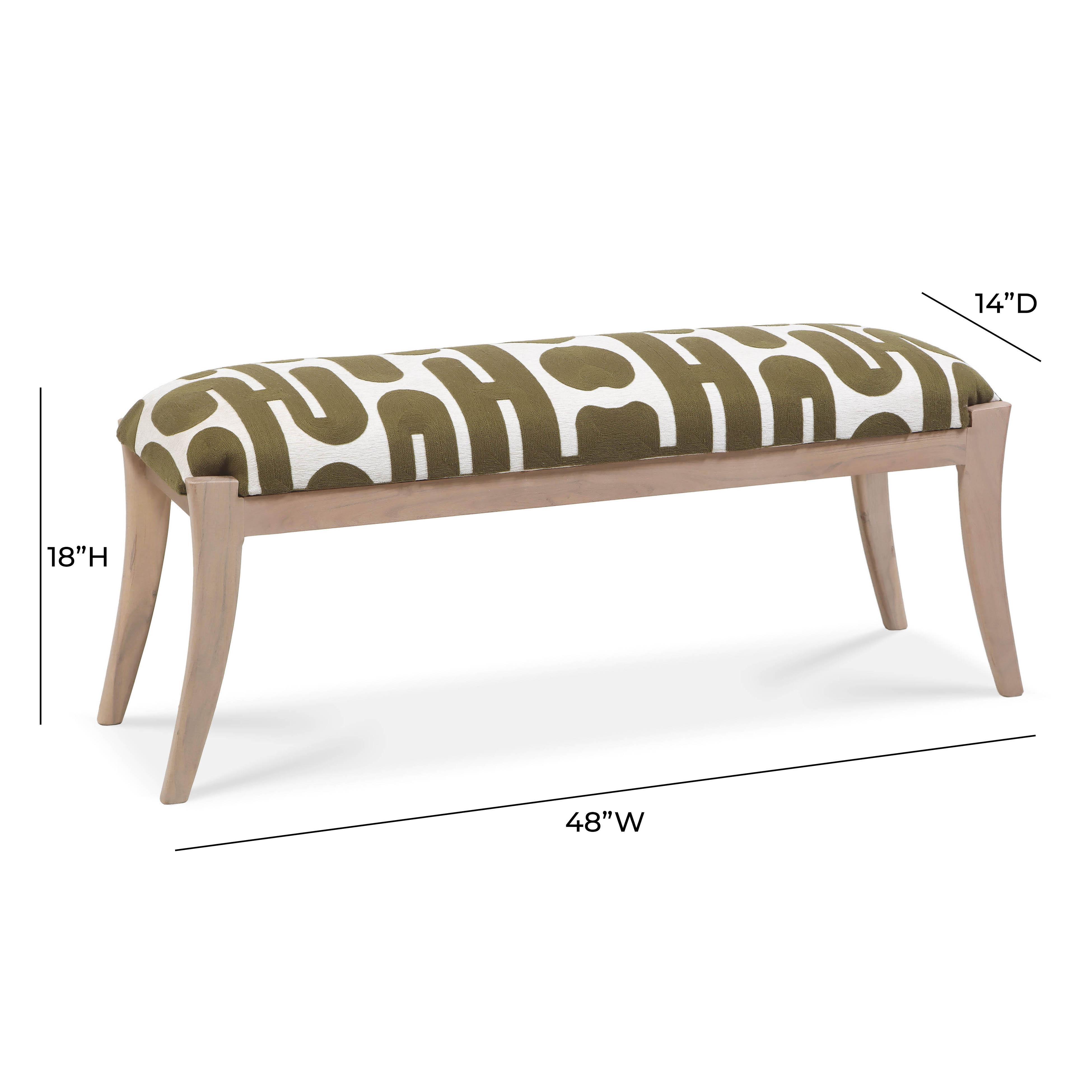 TOV Furniture Arielle Bench, , large
