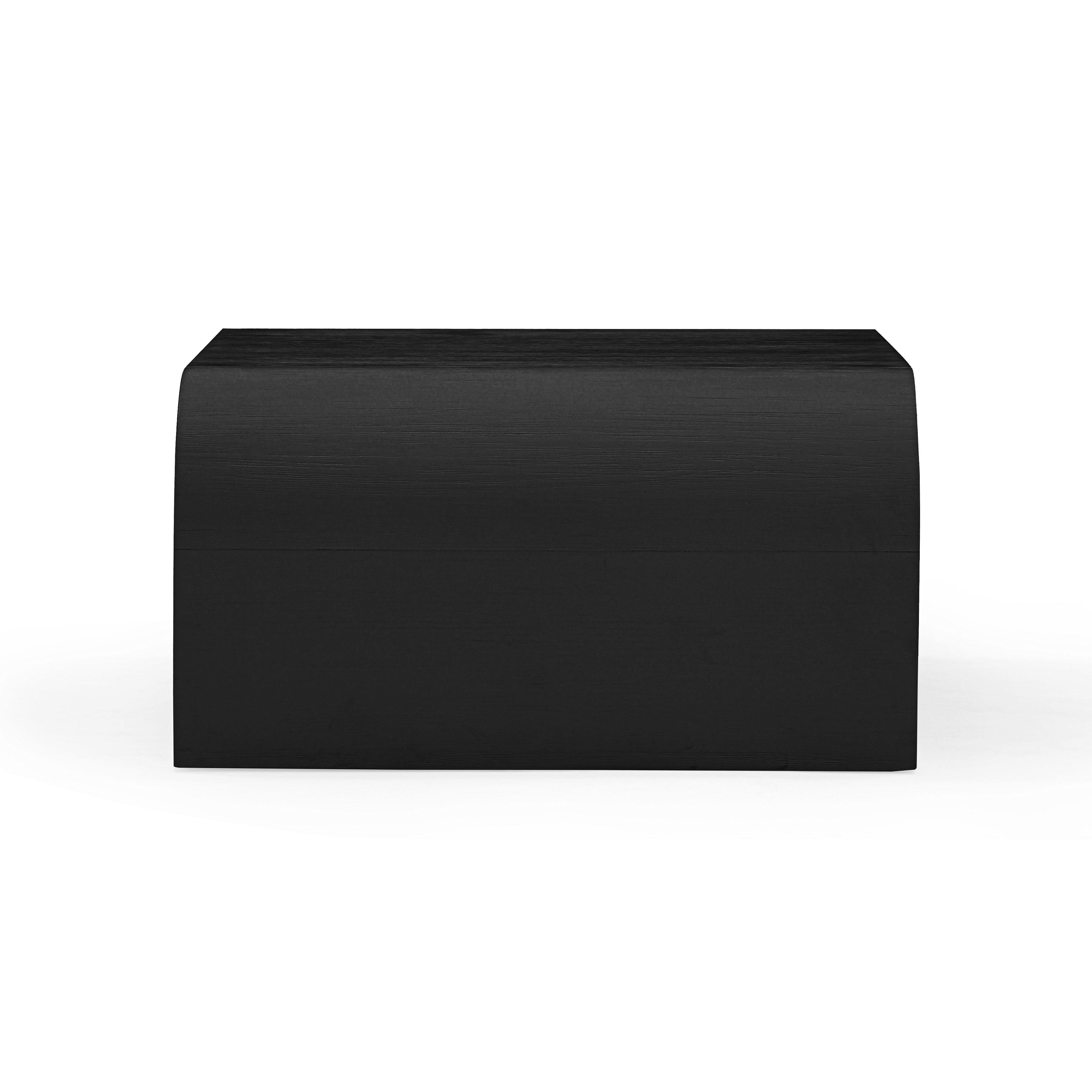 TOV Furniture Hump Coffee Table, Black, large