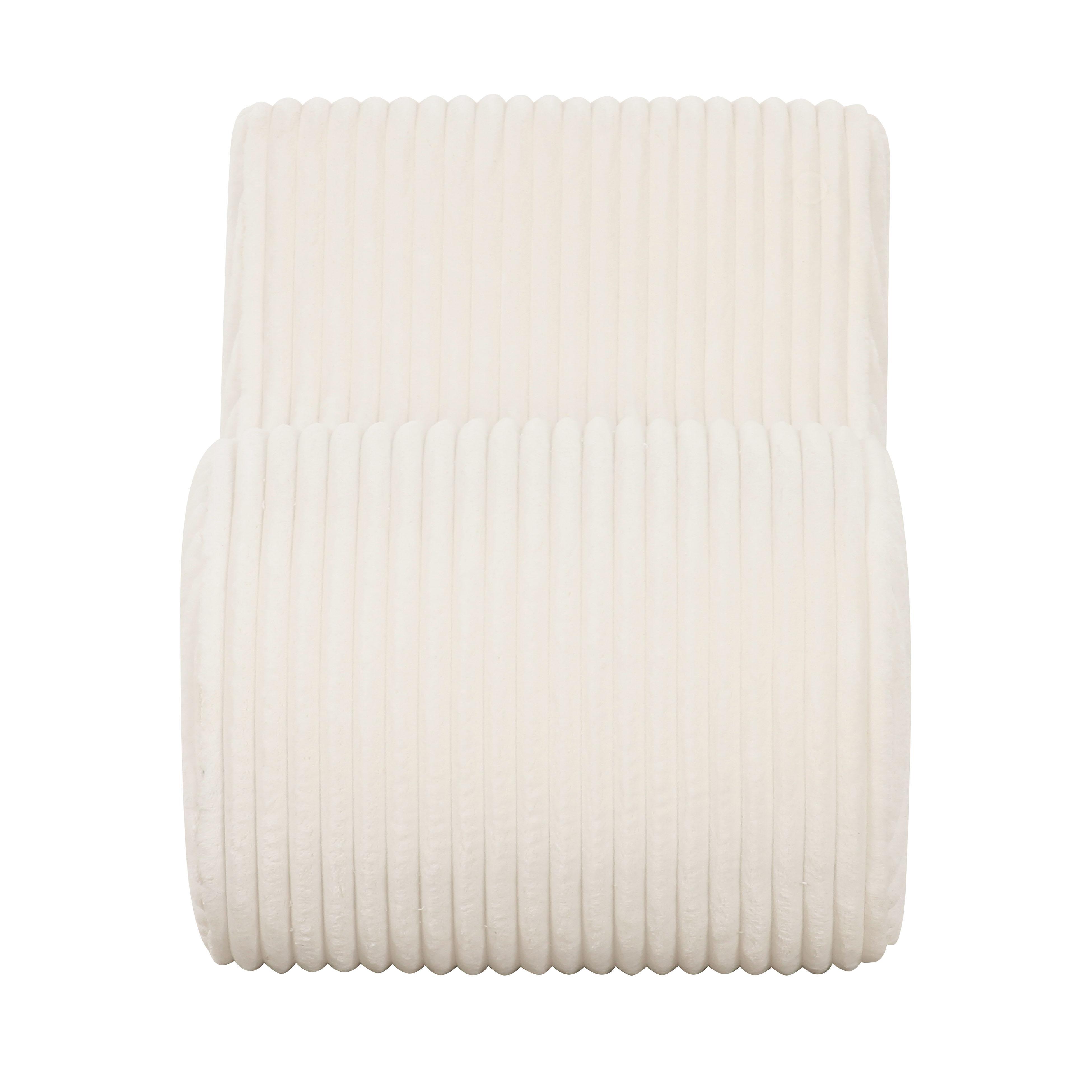 TOV Furniture Senna Accent Chair, Cream, large