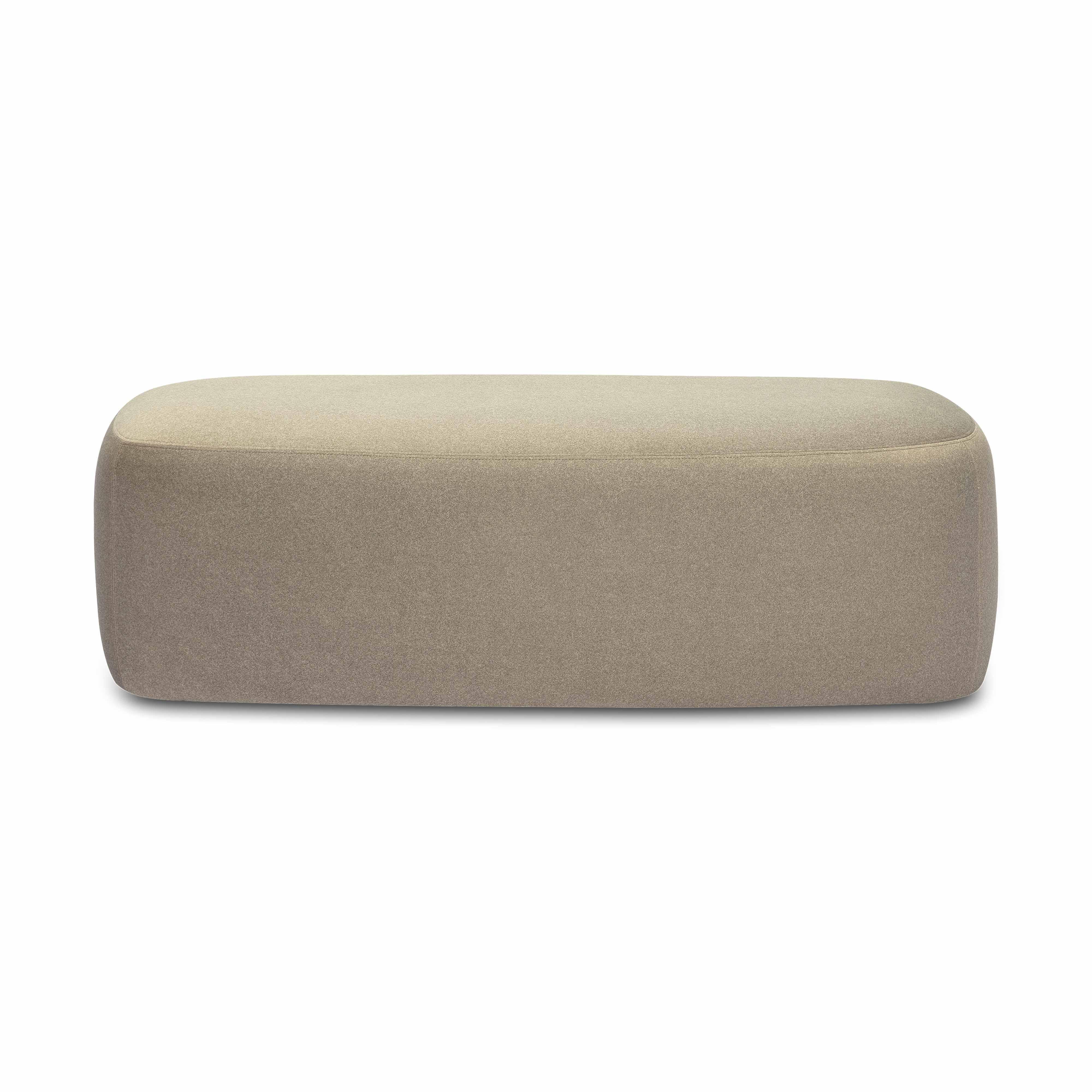 TOV Furniture Graceland Bench, Taupe, large