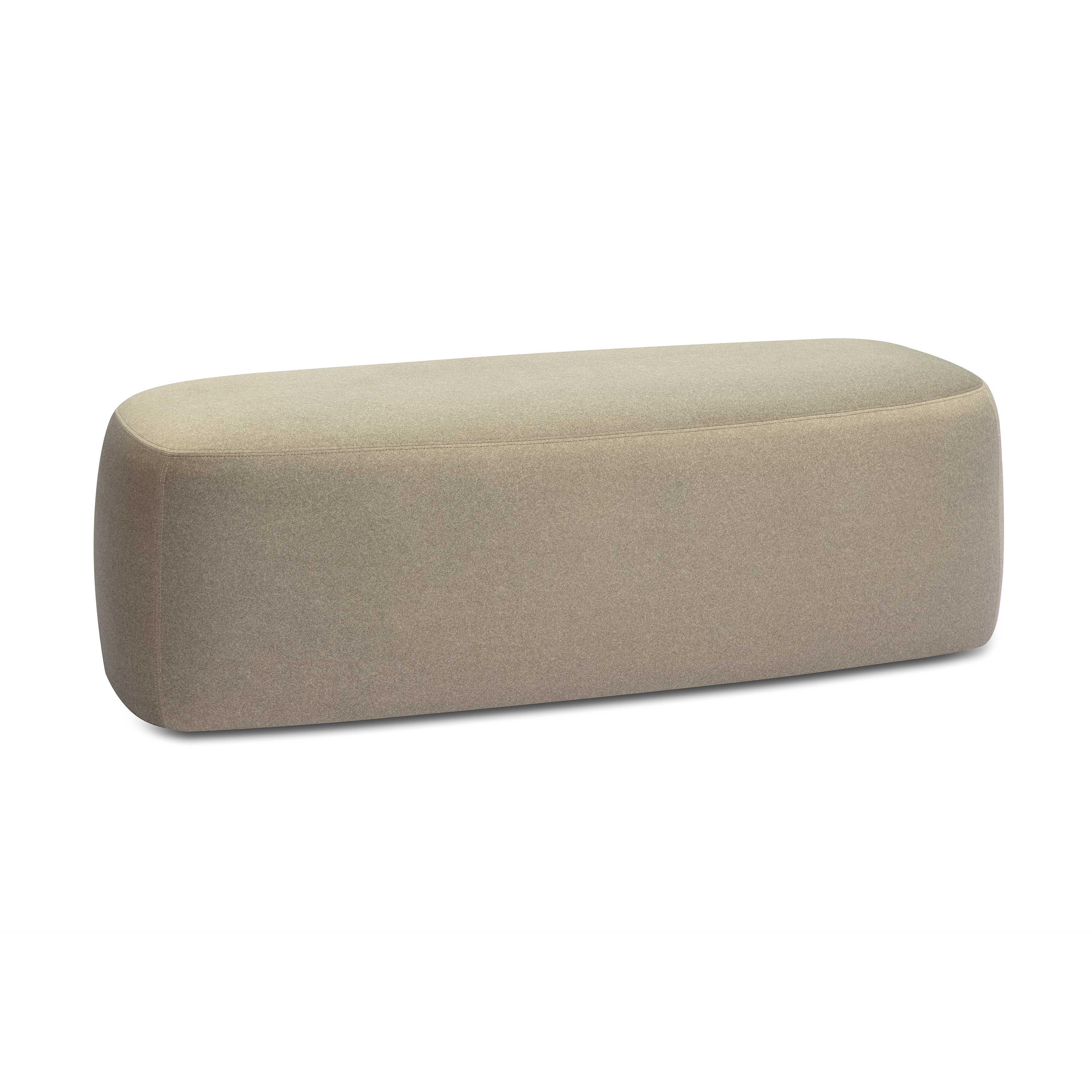 TOV Furniture Graceland Bench, Taupe, large